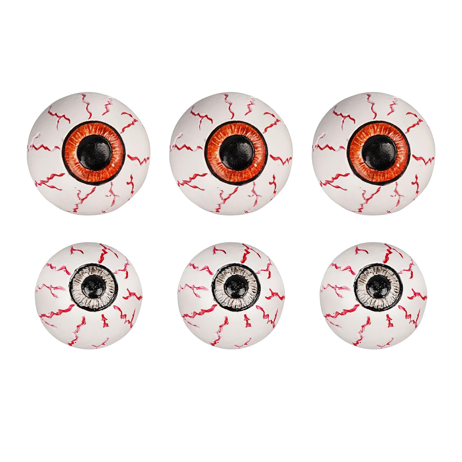 Boules oculaires d'Halloween terrifiantes pour décorer vos pots de fleurs et bureaux