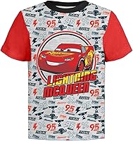 Vista 7 de Disney Cars - Lightning McQueen Boys Graphic T-Shirt (3 Pack)