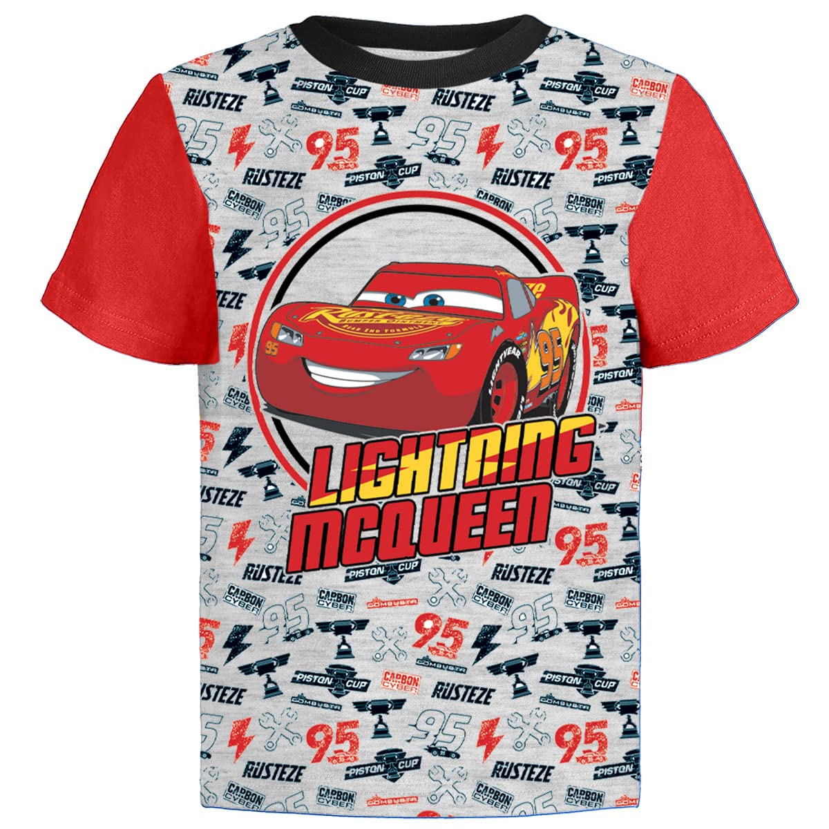 Disney Samochody Lightning McQueen Pixar graficzny T-shirt (zestawy) Tow Mater Doc Cruz Finn strój koszulka dla małych dzieci urodziny ubrania dla dzieci