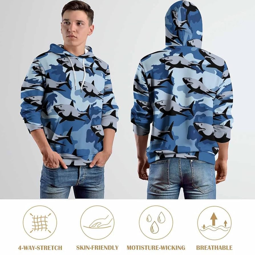 カモフラージュ サメフードパーカー アベイシングエイプBAPE カモフラージュ サメフードパーカー