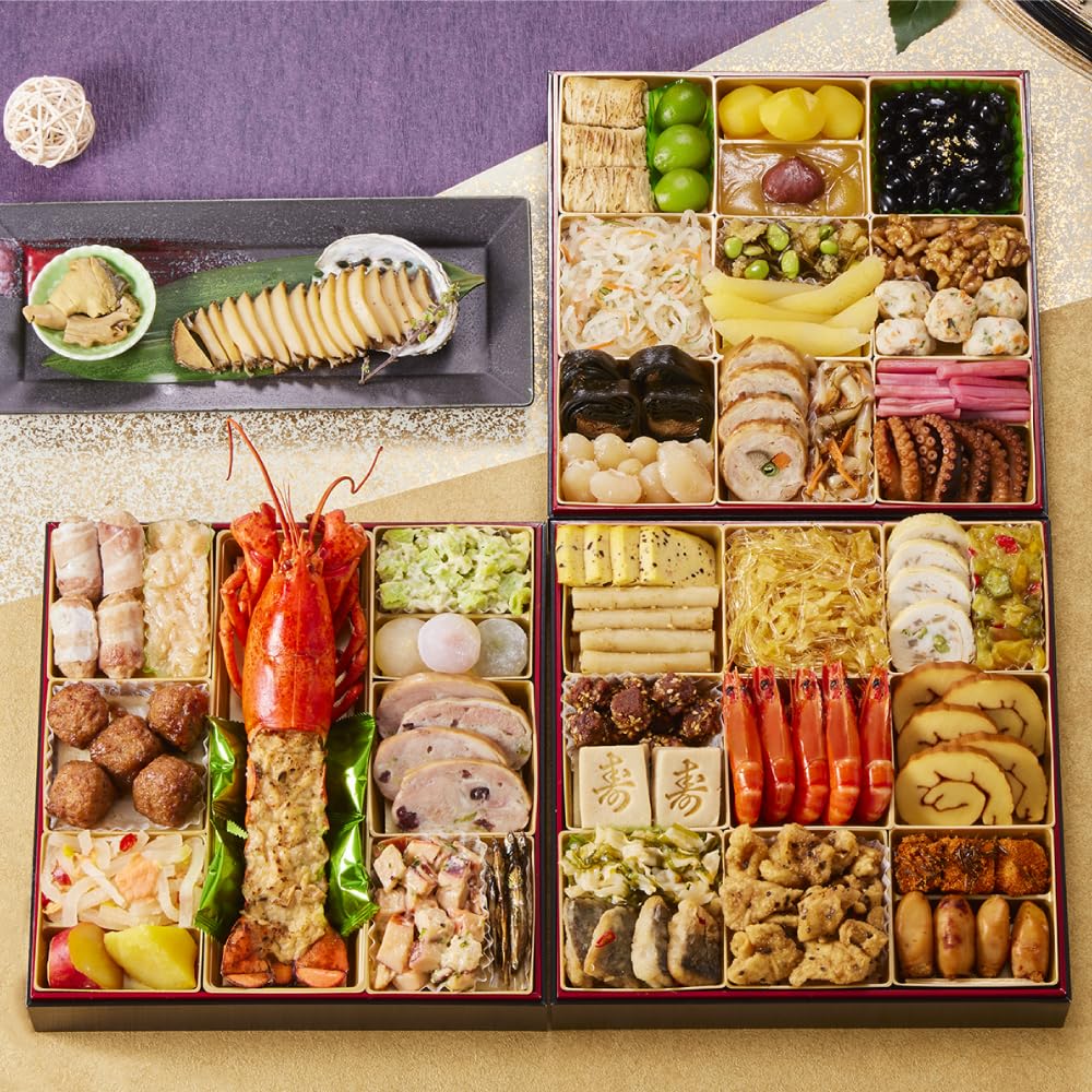 Amazon.co.jp: （12月30日着） 板前魂の極 板前魂 おせち 特大8.5寸