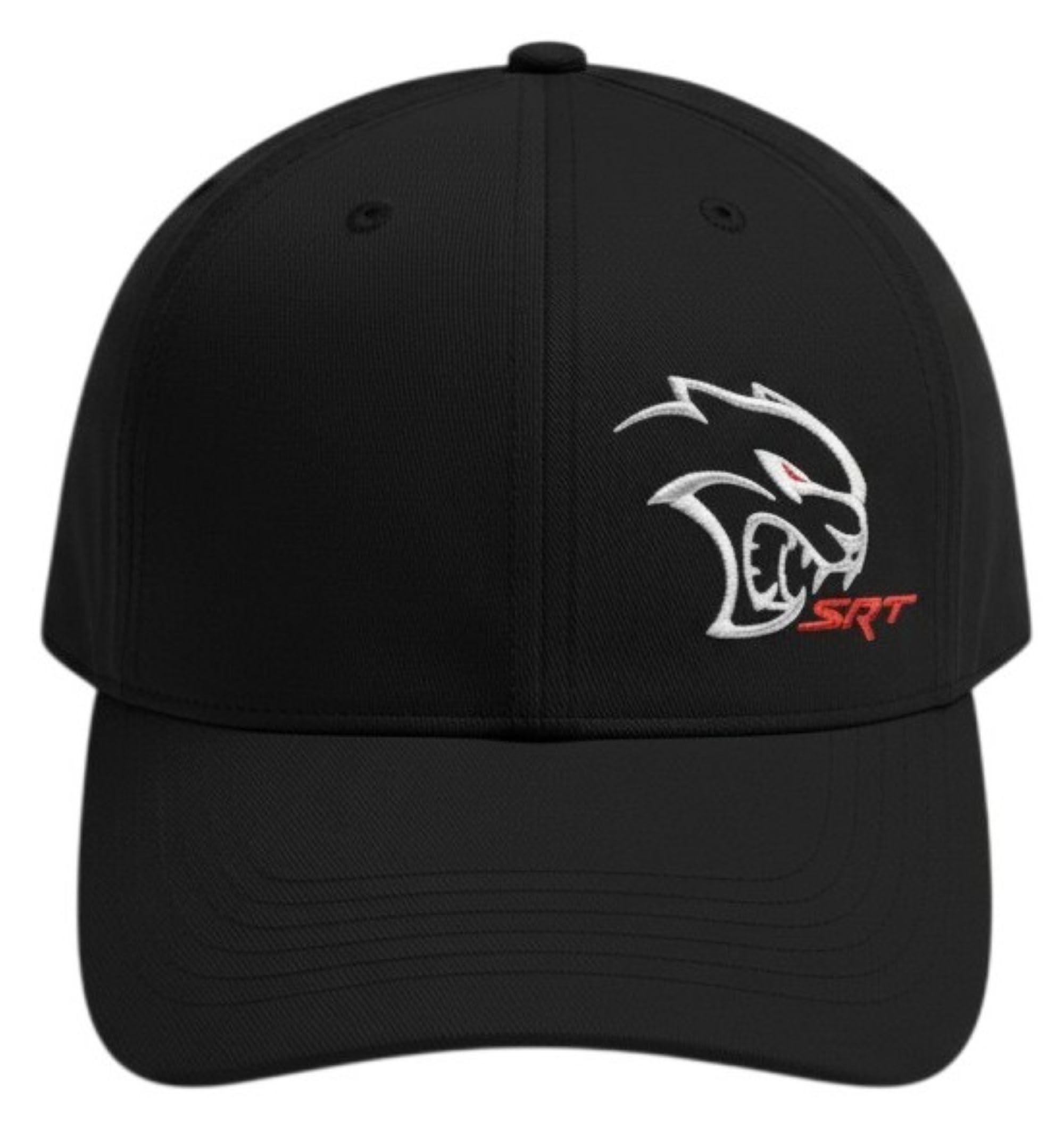Chapeau brodé Dodge SRT Hellcat Redeye confortable en toile noire - 8