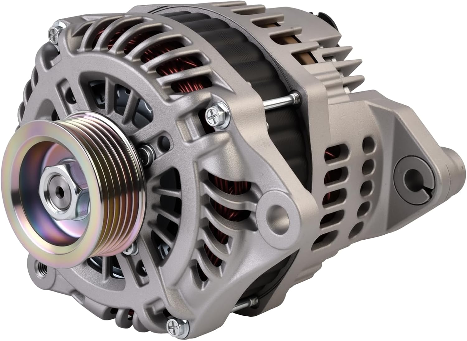 23100-EG010 Alternator 12V 150A 6-Groove Pulley, Replacement for Infiniti M35 2006-2008 3.5L V6, Infiniti G25 2011-2012 2.5L V6, Part# 11315 11315N A3TJ0691