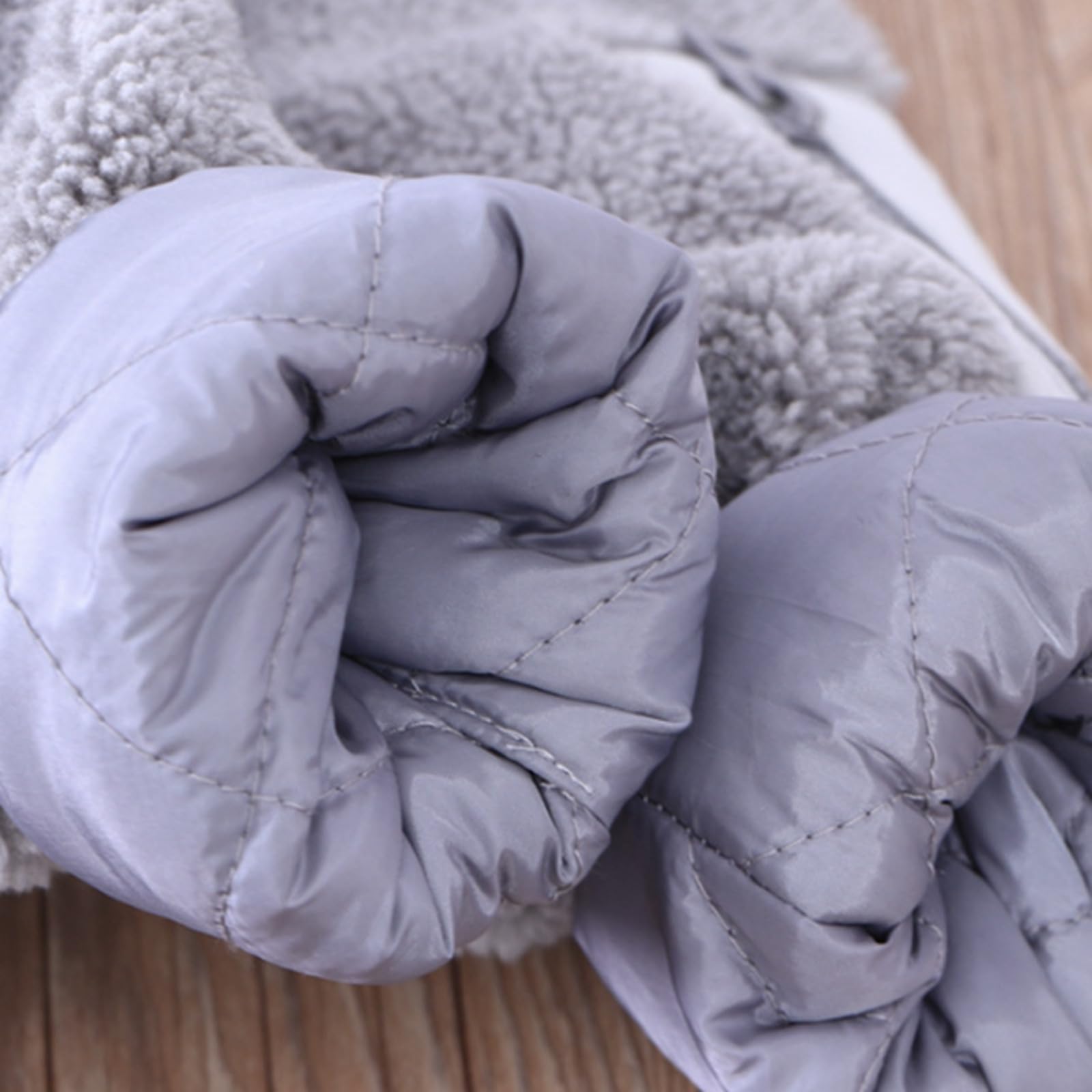 Generico Giacca in pile calda per bambine e bambini, morbida giacca imbottita invernale con cerniera, ideale per bambini piccoli e adolescenti, vestibilità comoda per l'outdoor e la scuola