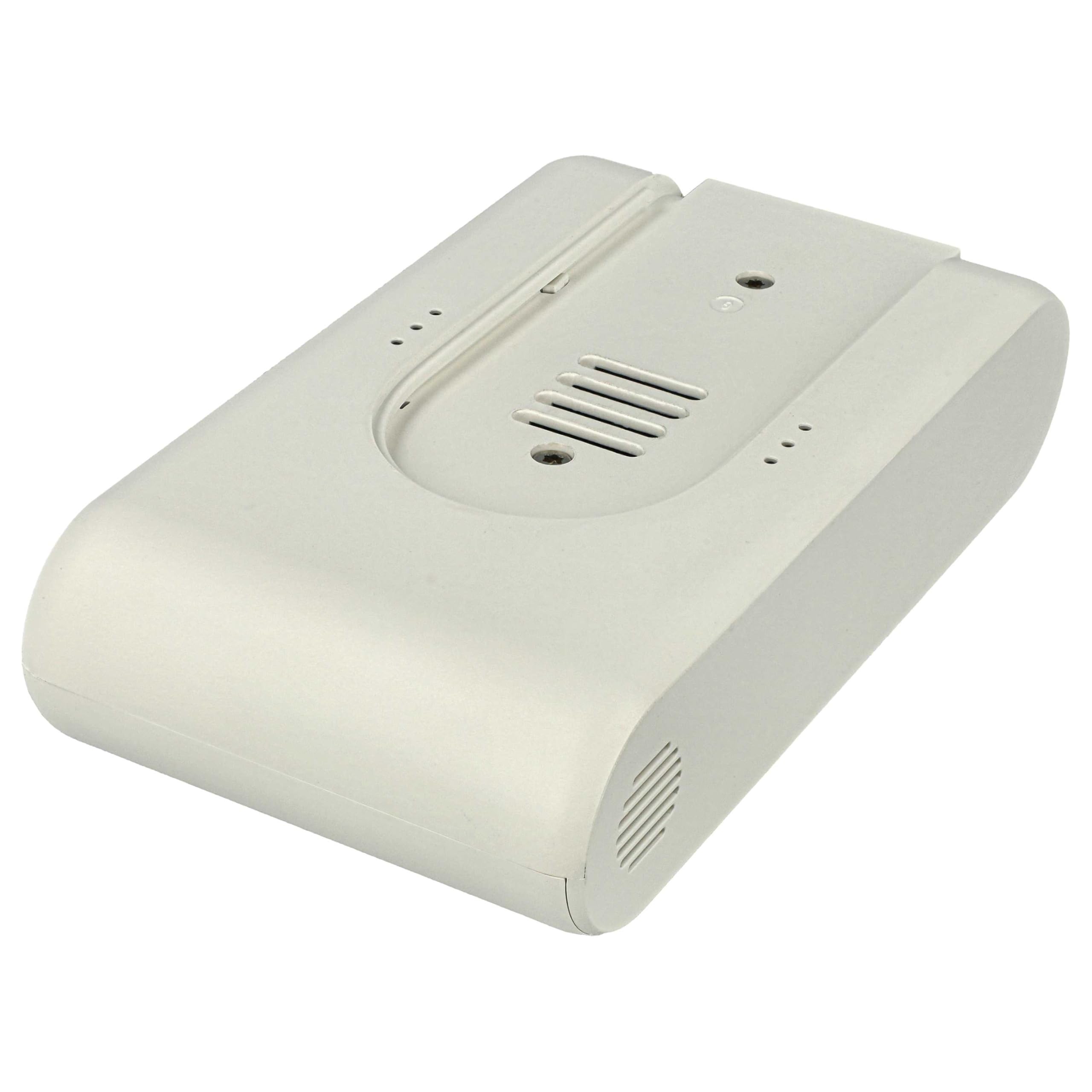 vhbw batteria sostituisce Dreame P2046-7S1P-BCB, 3027689, P2046-7S1P-BCA per aspirapolvere bianco (2500mAh, 25,2V, Li-Ion)