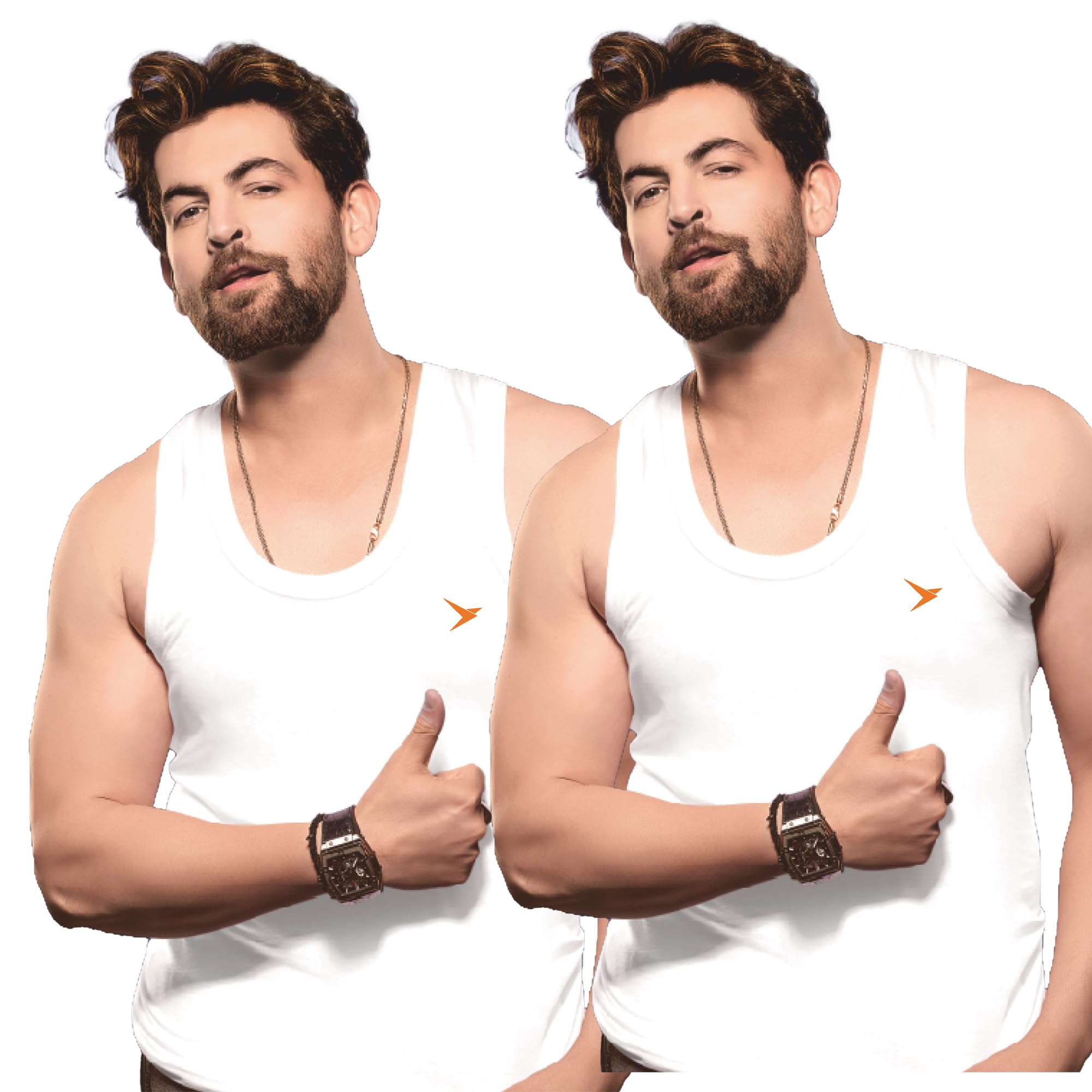 Men’s Cotton Sleeveless Vest/Baniyan – Pack of 2 | Pack of 4 | Pack of 6 (S | M | L | XL | XXL | 3XL | 4XL) – Soft, Breathable Innerwear for Men, Gym & Daily Use | 80-110 cms.