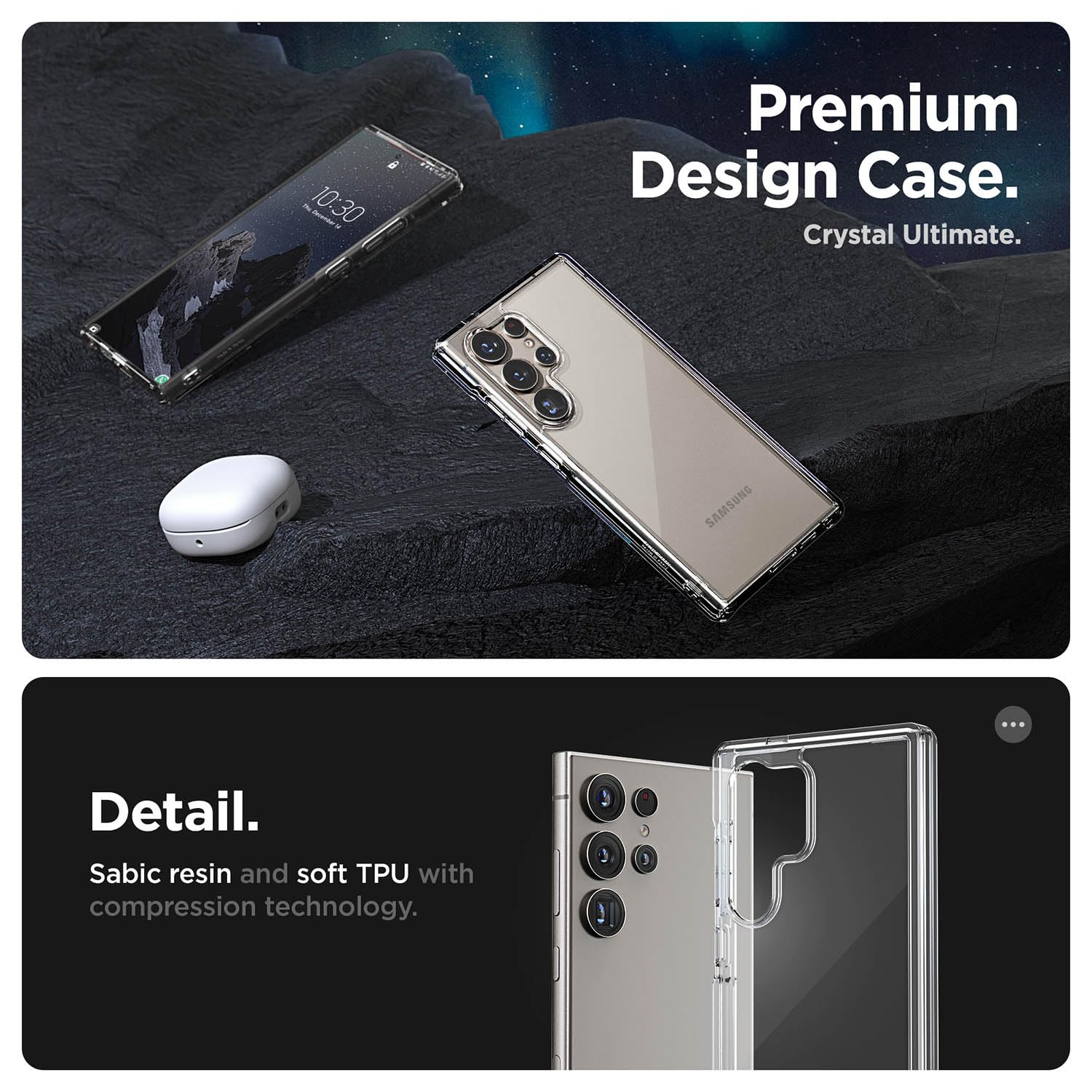 Amazon.co.jp: 【VRS】 Galaxy S24 Ultra 対応 ケース 耐衝撃 クリア