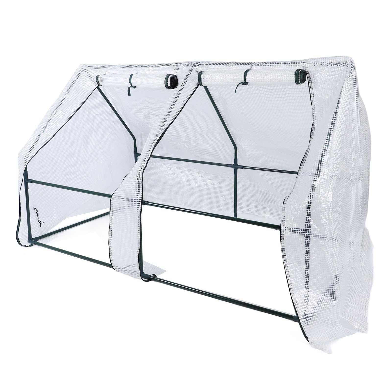 Jiawu Namiot do Szklarni Wewnętrznej 150x90x90cm, Przenośna Szklarnia Ogrodowa Odporna na Mróz, Odporna na Deszcz, Wiatroszczelna, Duża przestrzeń do Uprawy Roślin, łatwa Instalacja, Stalowa Rama z