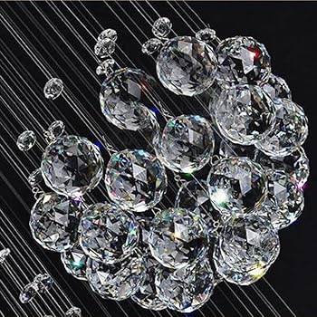 クリスタルボール シャンデリア クリスタルボール 20mm 透明 20個 サンキャッチャー