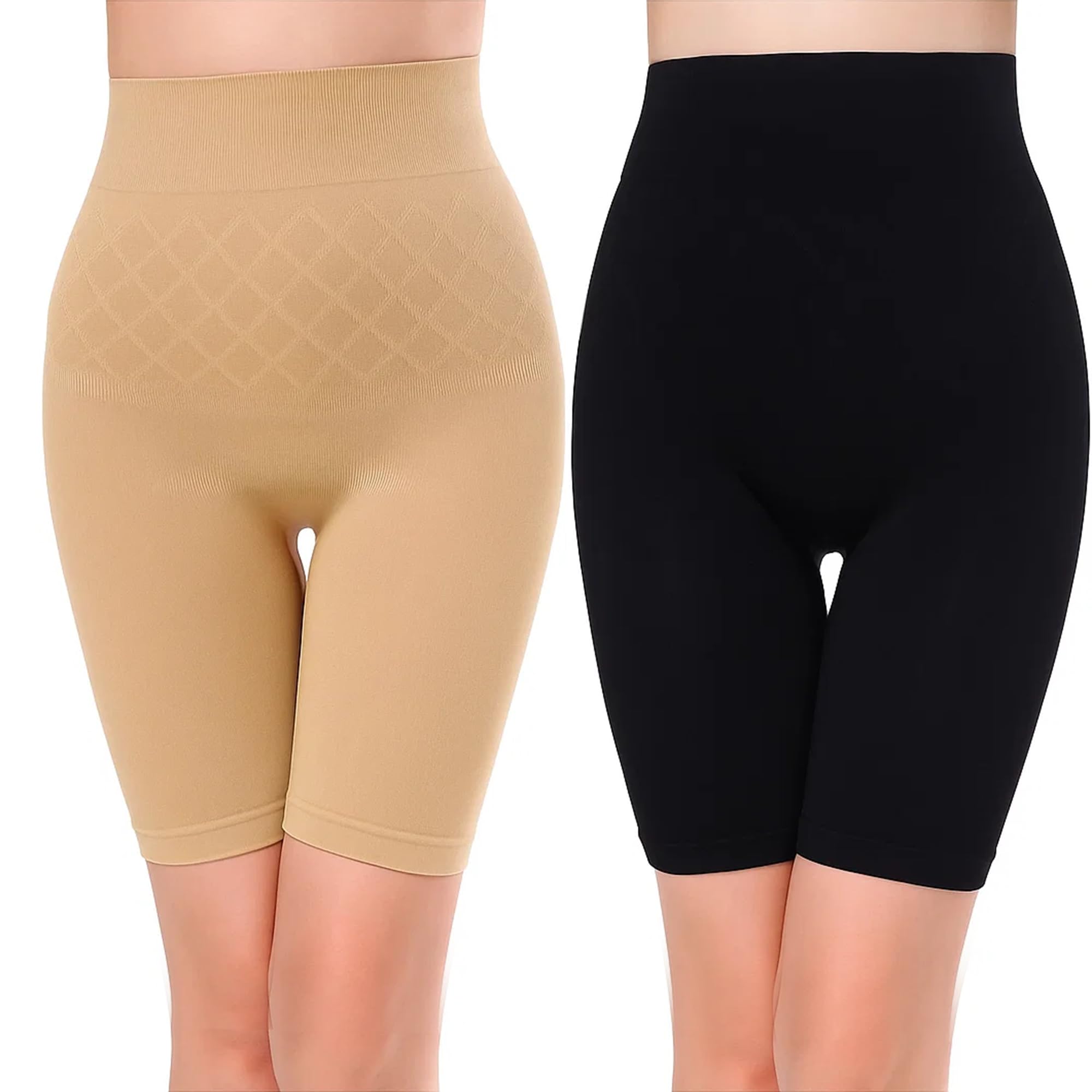 Tummy Tucker Women's High Waist with Anti Rolling Strips Shapewear for Women Comfortable Slimming Panties Underwear Shapewear Body (Size : 32 to 40 Inch)