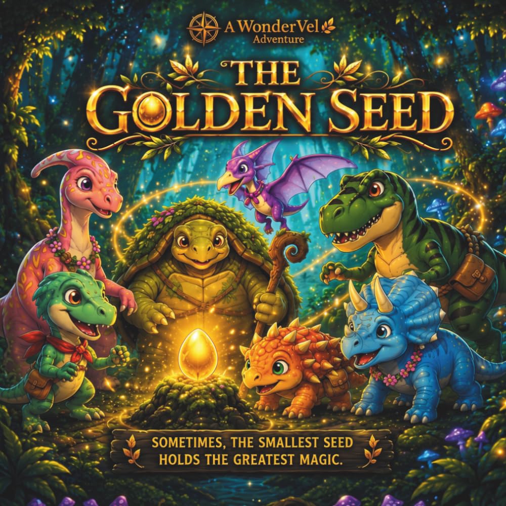The Golden Seed: A WonderVel Adventure About Hope, Patience, and the Power to Grow