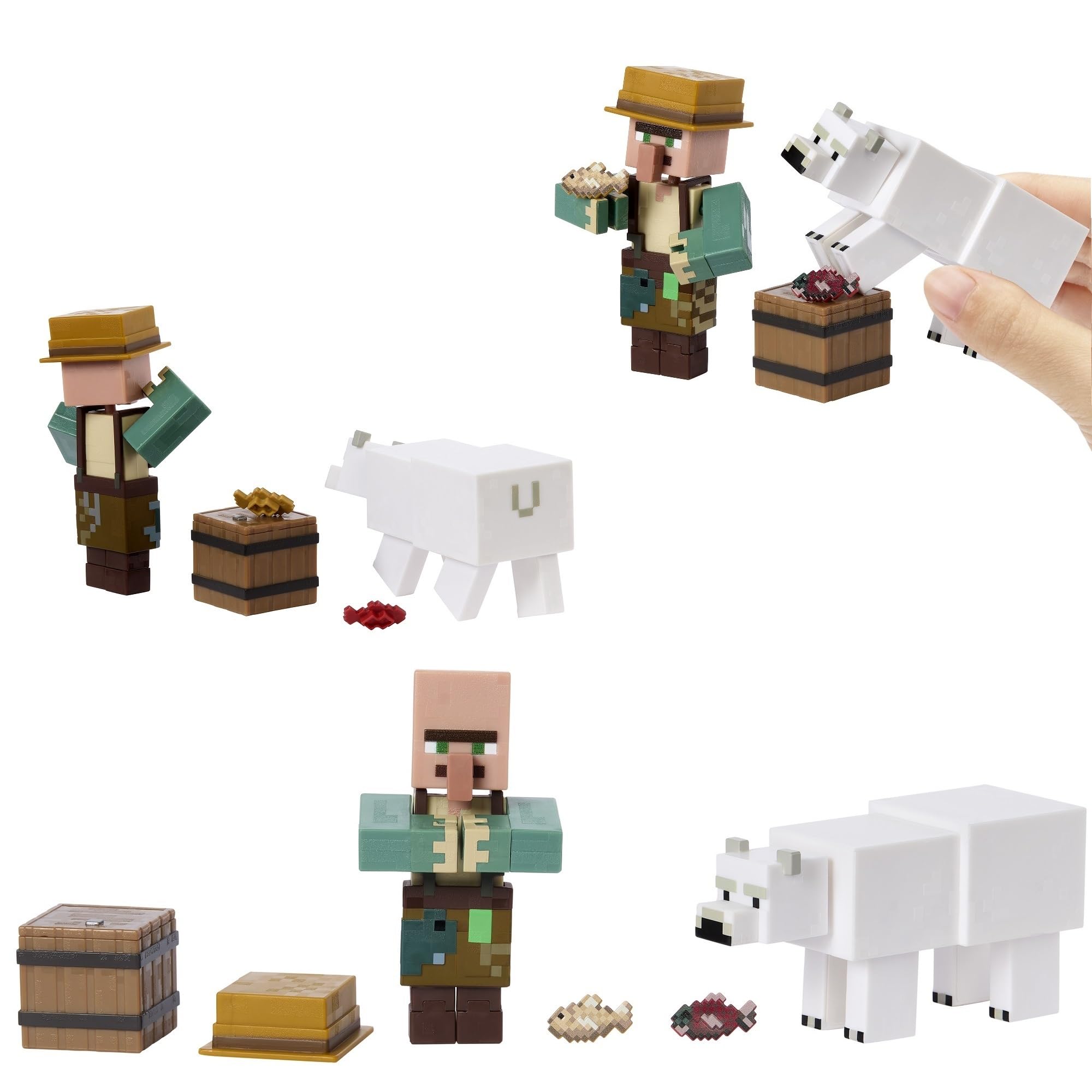 マインクラフト　ダイキャット　ベーシックフィギュア 8種類セット マインクラフト ベーシックフィギュア Bアソート フィギュア8体