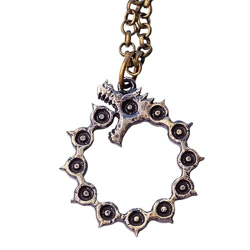 Seven Deadly Sins Meliodas brass pendant - Nanatsu no Taizai anime manga - 7 - Wrath