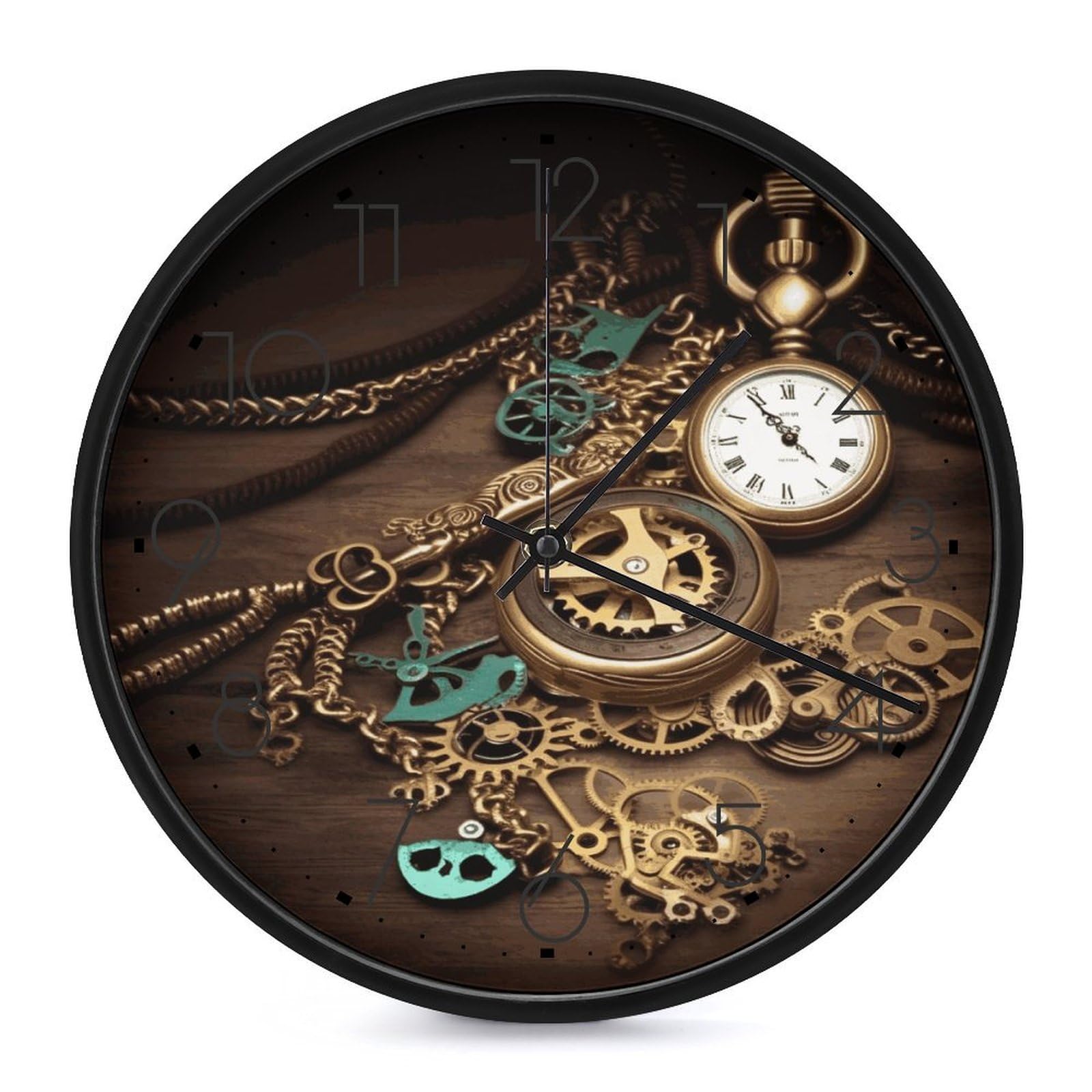 Horloge murale sans tic-tac pour retrouver le sommeil dans votre chambre