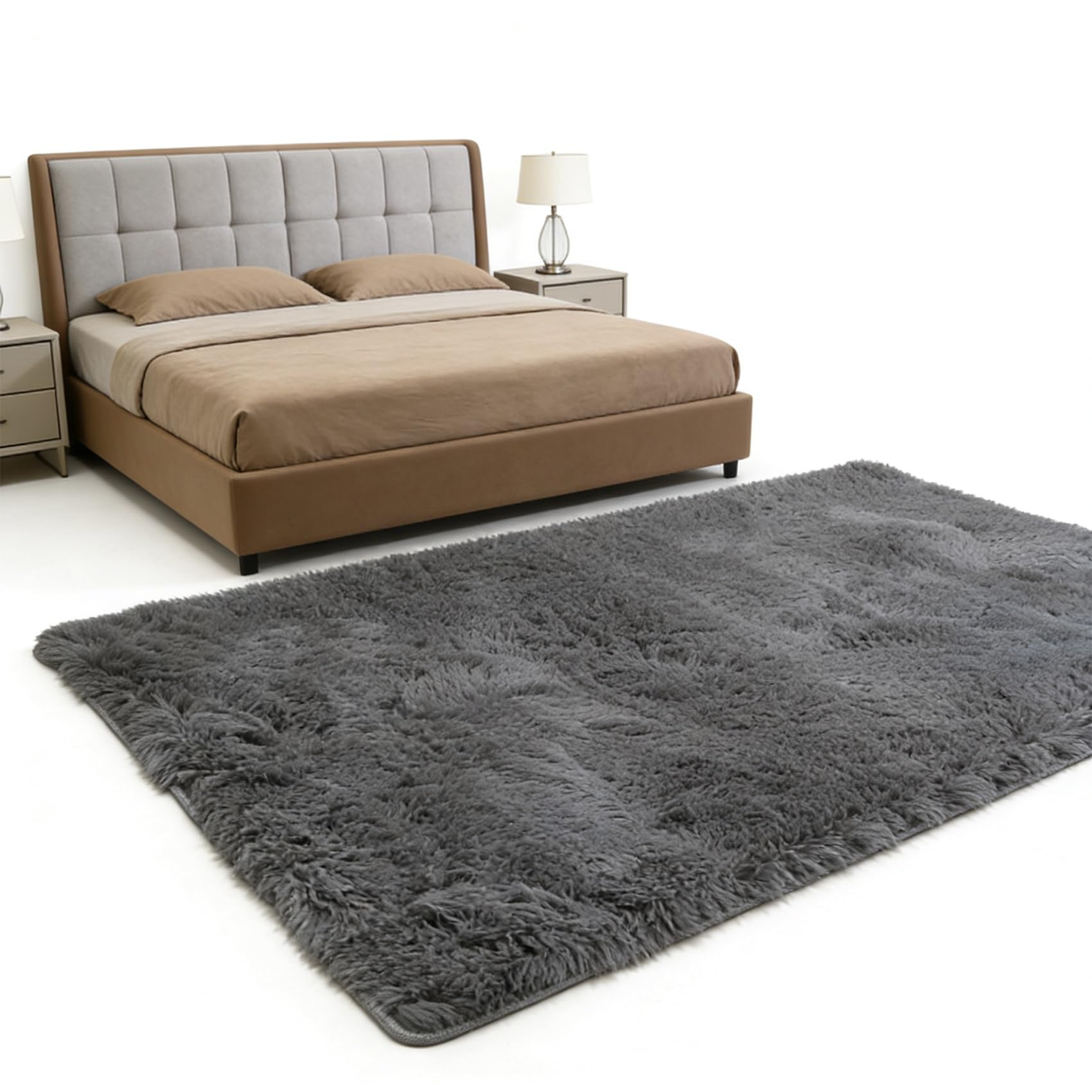 Tapis de salon antidérapant résistant pour sécuriser le couloir