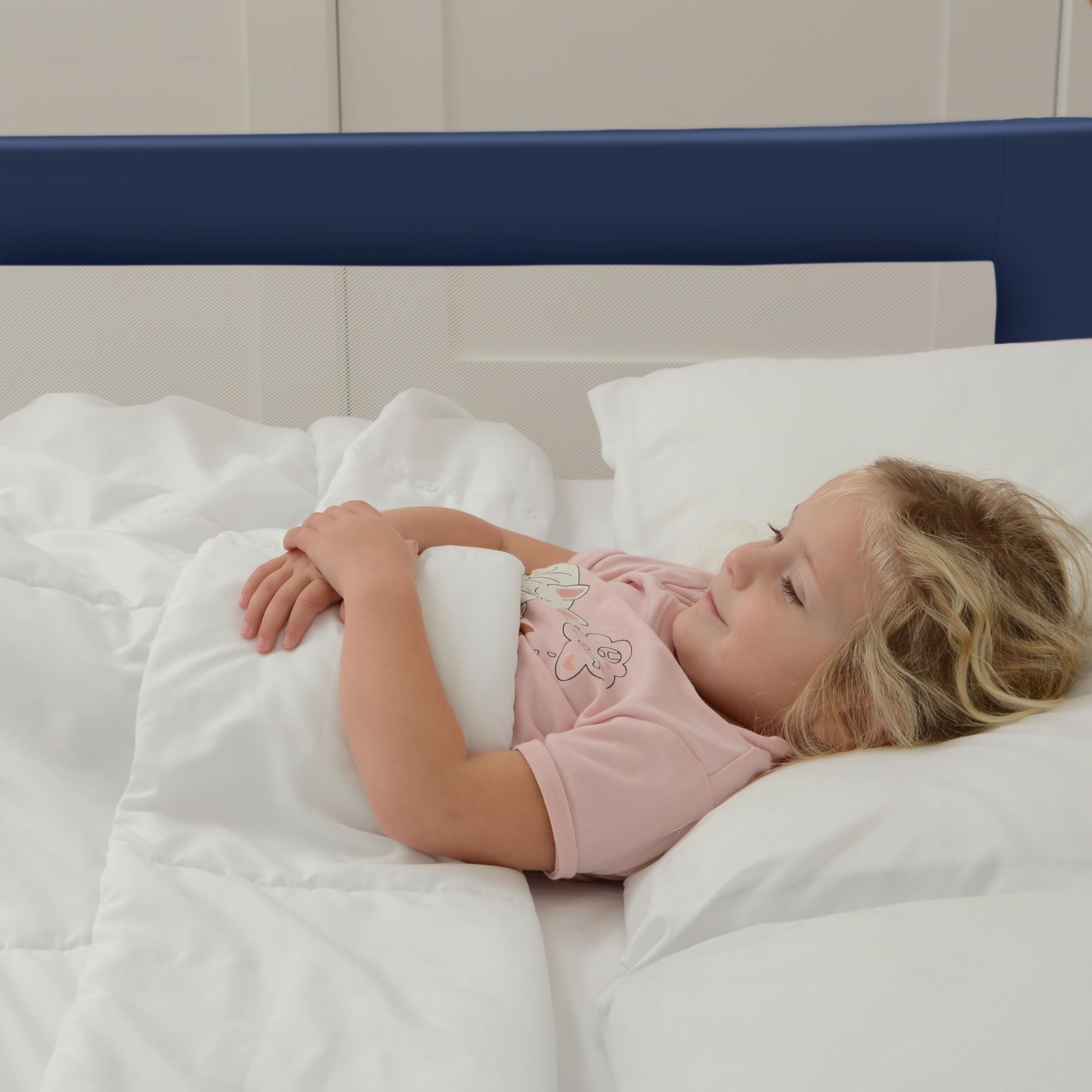 Venice Child Dreamcatcher Extra-Long Fold-Down Bed Rail-Blue