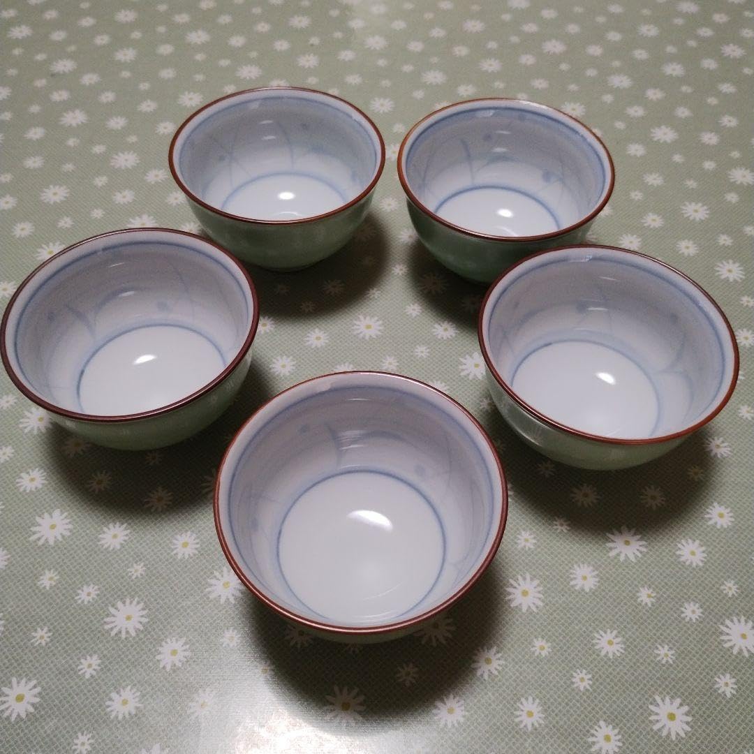 Amazon.co.jp: 有田焼 幸山窯 幸太郎 湯呑み茶碗蒸 5客セット