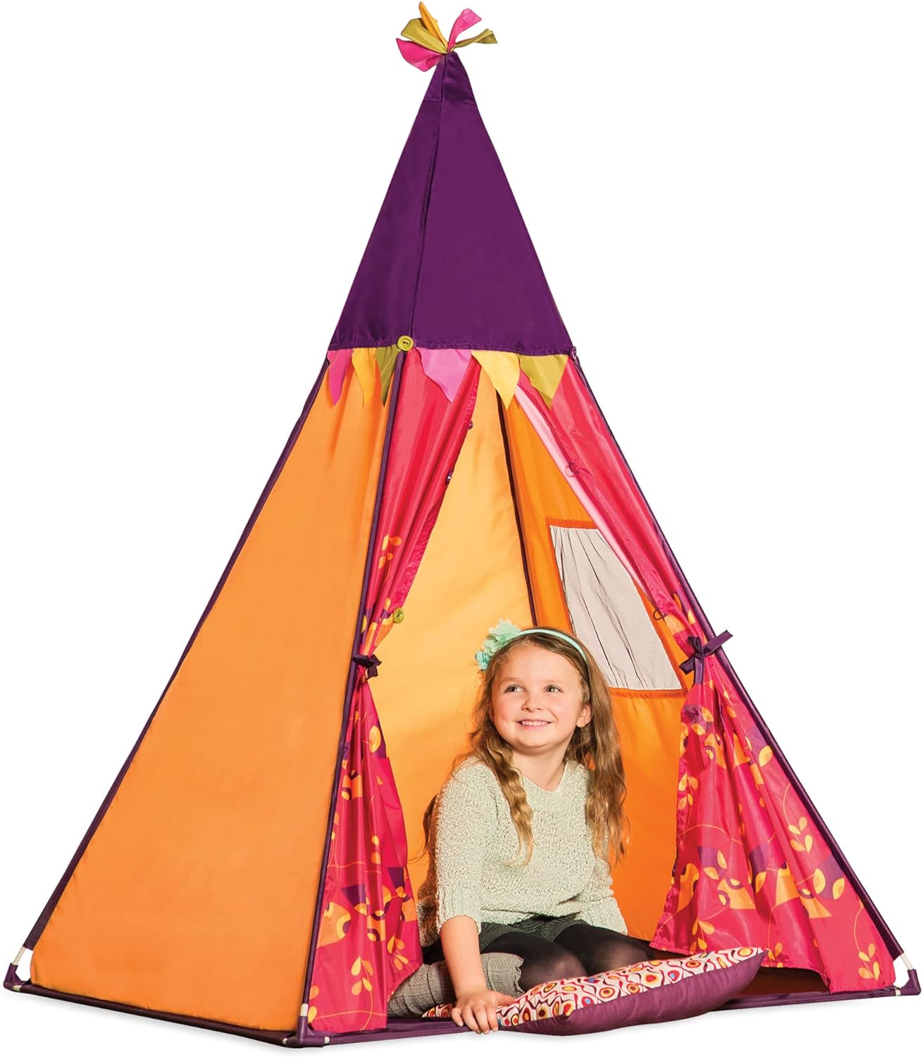 B. toys B. Teepee Pretned Play Tent for Kids Indoor