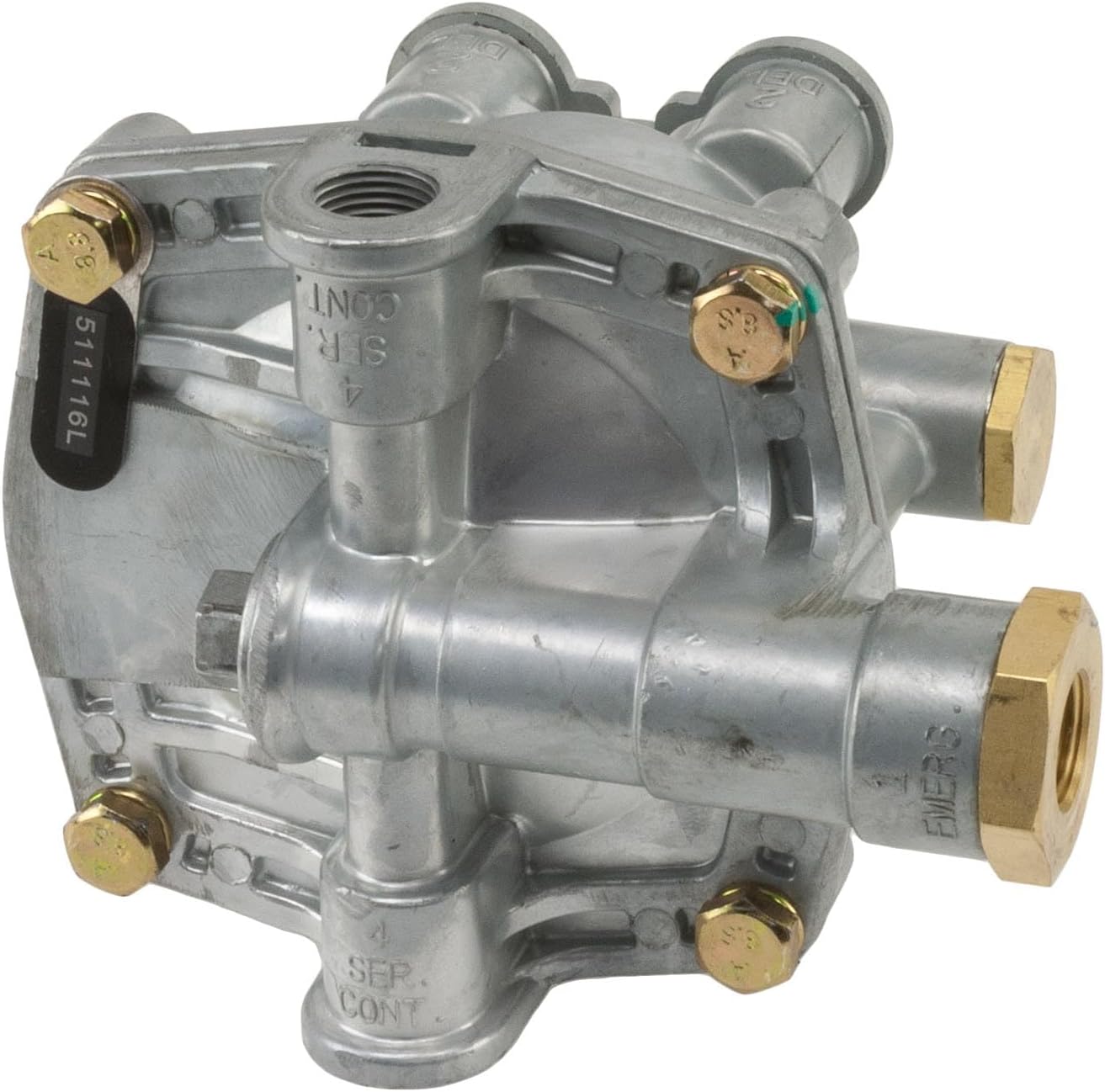 World American WA110205 Relay Emergency Valve 4.5 PSI Fits Truck/Trailer Air Brake Systems - Replaces Bendix 110205X, Sealco 110205, Torque TR110205, Newstar S20156, Automann 170110205, Tectran 14412