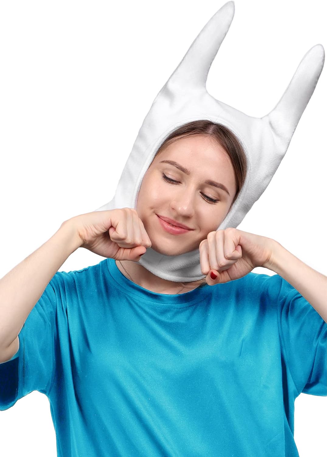 DAZCOS Anime Bunny Cosplay Hat Costume Accessory for Christmas Halloween - Image 2