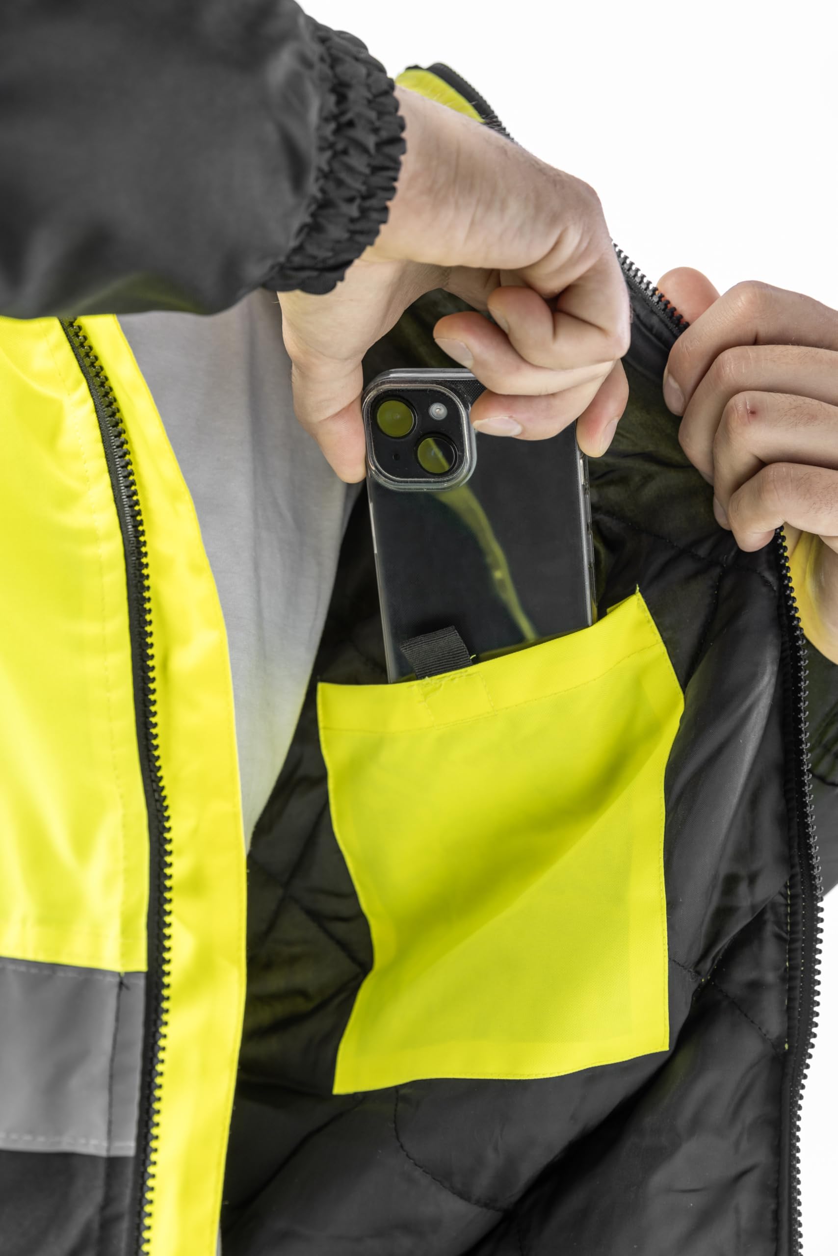 Högert Technik Leda Högert - Giacca invernale ad alta visibilità Uomo (Pacco da 1)