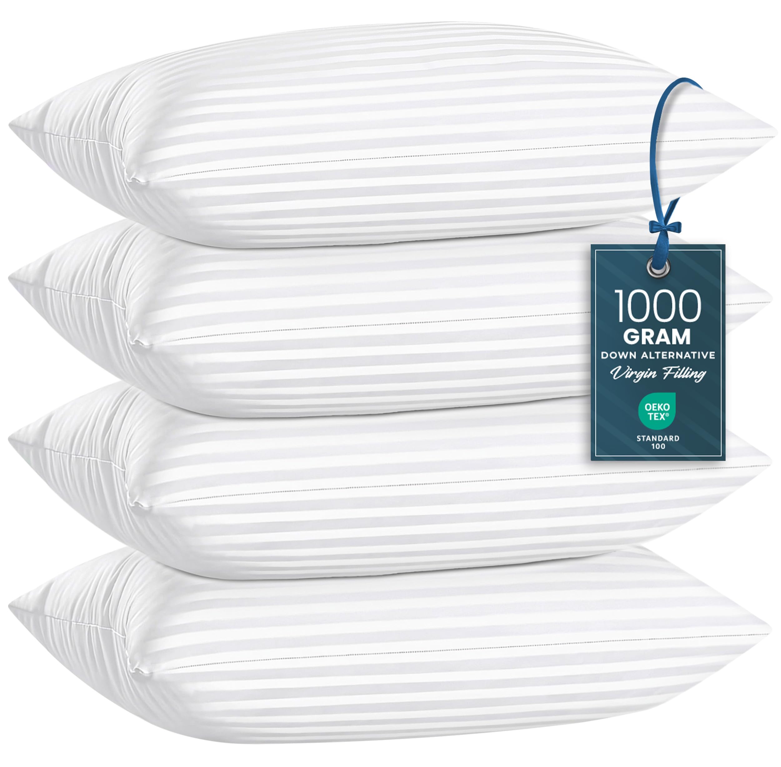 Utopia Bedding Bed Pillows Queen Size Set of 4