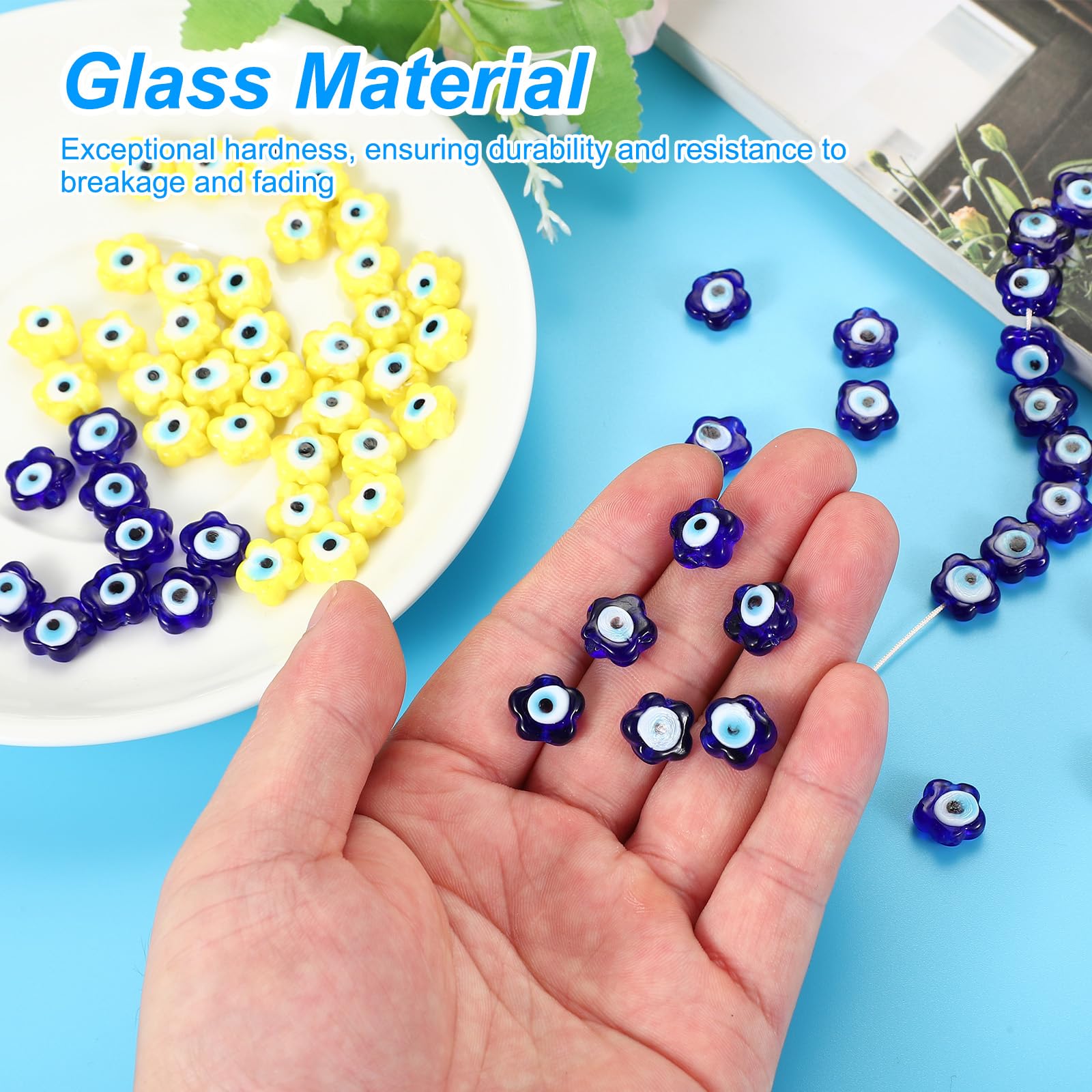 PATIKIL 12mm Evil Eye Beads - Image 3