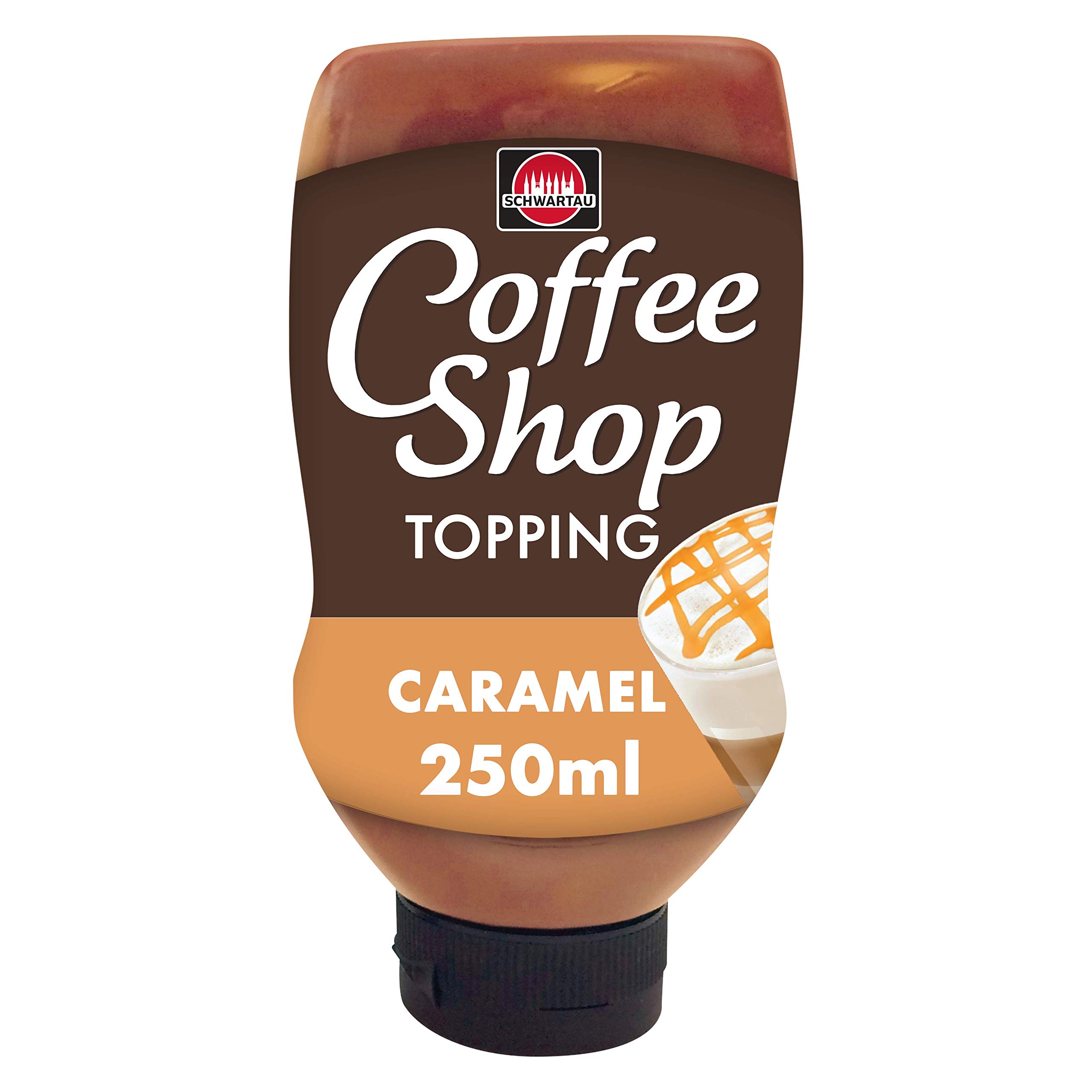 Schwartau Coffee Shop Topping Caramel, 8er Pack (8 x 250 ml)