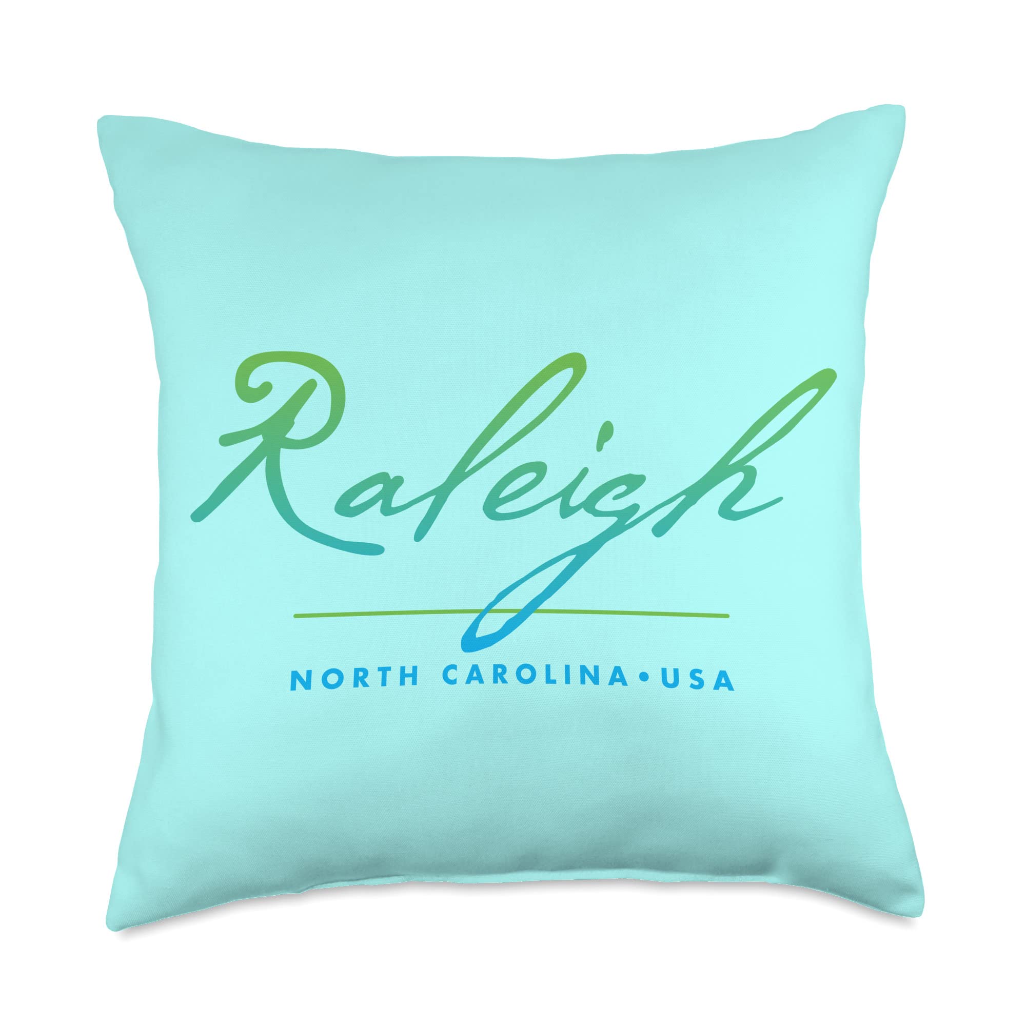 Amazon.com: Raleigh NC Gear Raleigh North Carolina Throw Pillow, 18x18,  Multicolor : Home & Kitchen