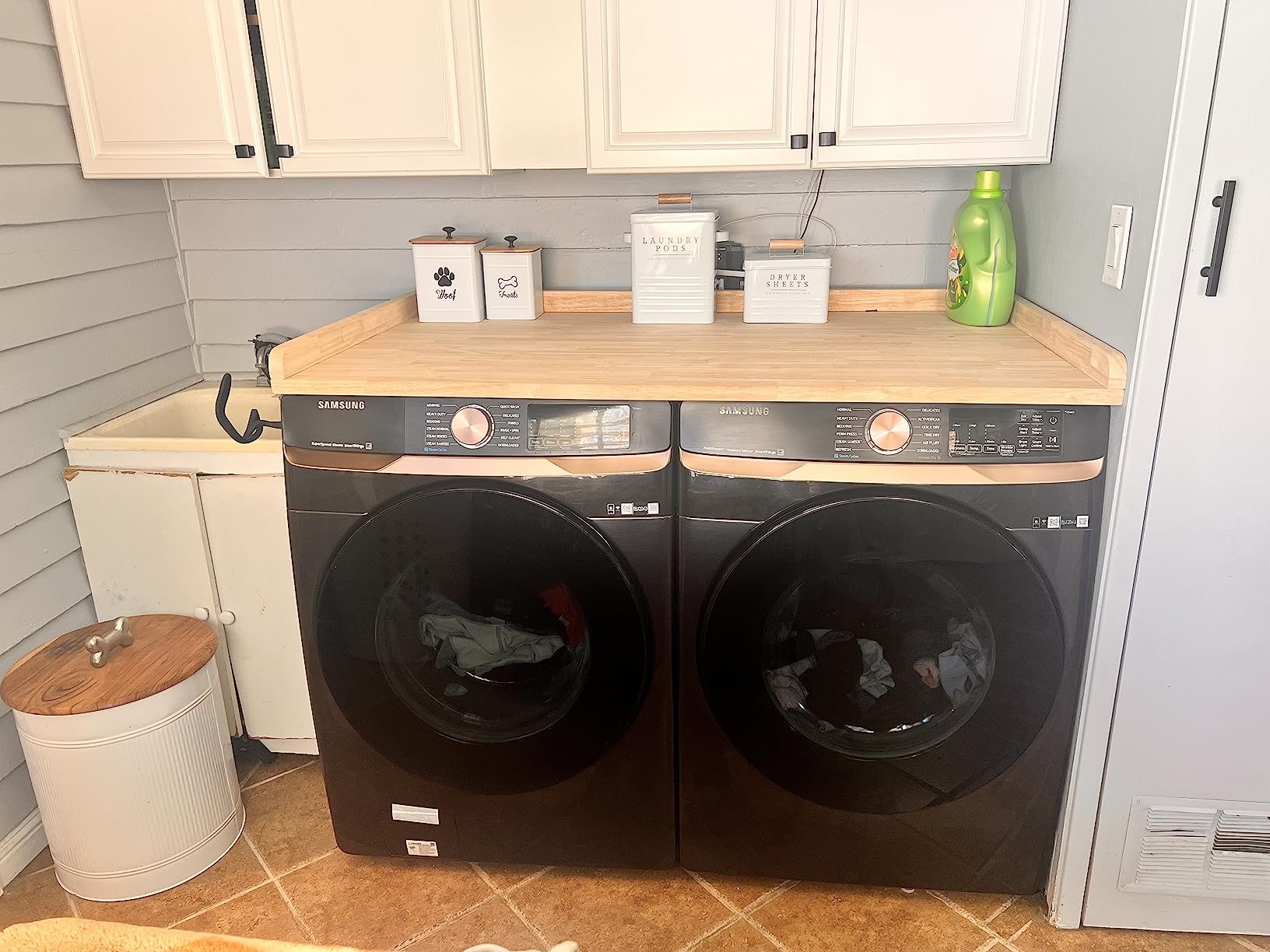 28/mo Finance BenchPro Washer Dryer Countertop Real Wood Butcher