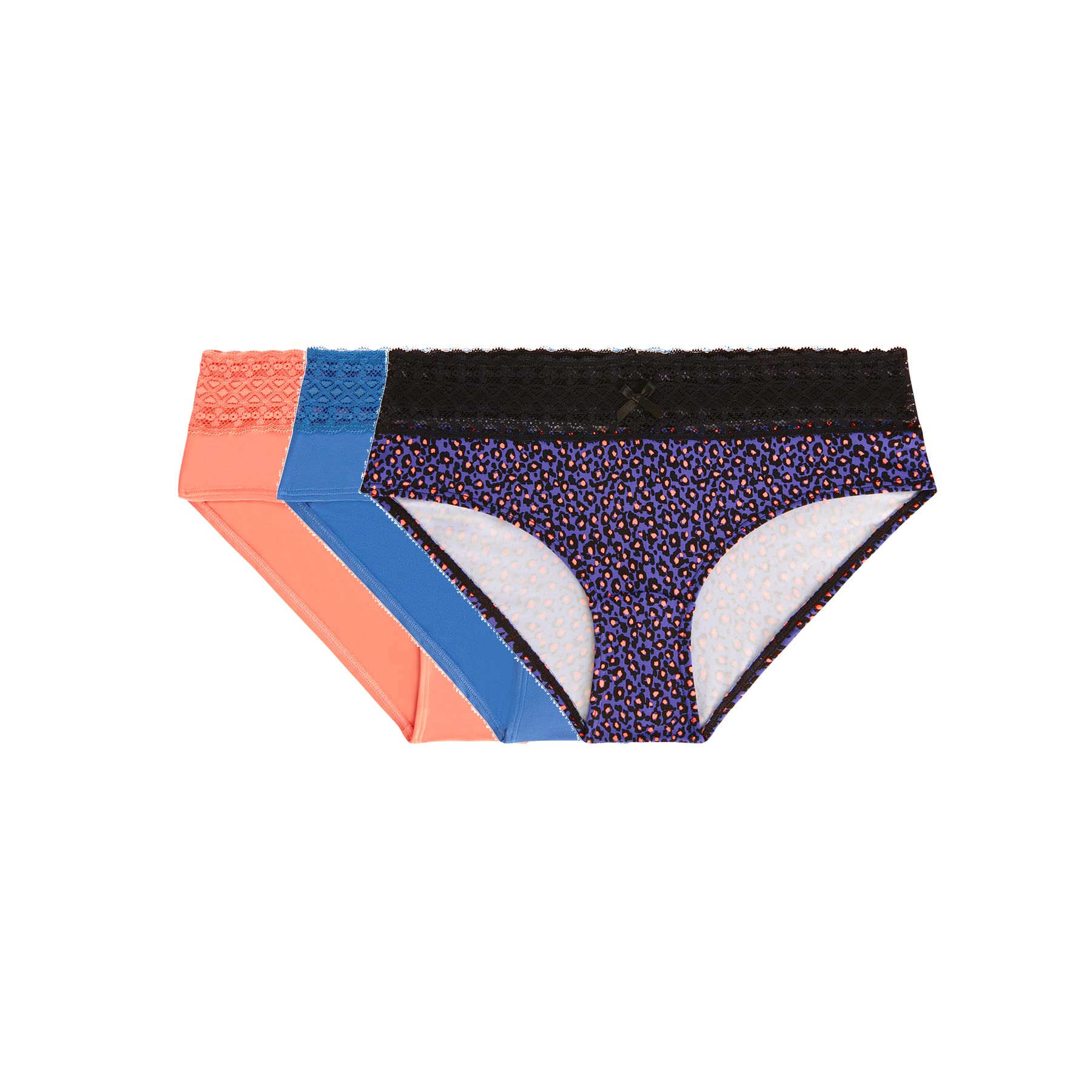 Variance Women's Ocean / Papaye / Imprimé Lingerie Les Quotidiens Boxer Briefs, Ocean/Papaye/Imprimé, 36-38