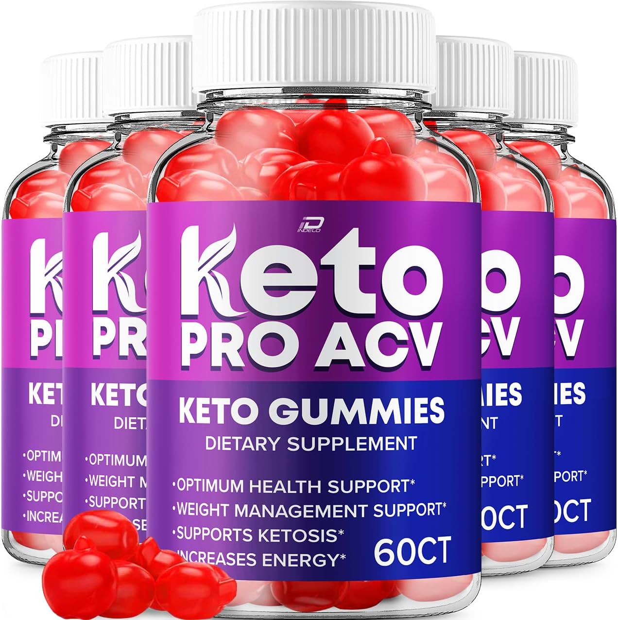Indelo KetoPro ACV Gummies Supplement Keto Pro + ACV