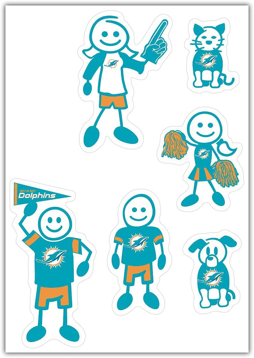 NFL Small Family Decal Set