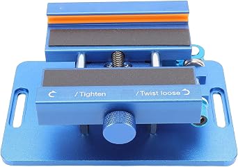 Pomya Phone Rear Cover Removal Tool, Repair Clamp with 360 Rotating Locking Mechanism, Soft Rubber Padding, for Smartphone Glass Screen Back Cover PCB Battery Charging Port Repair