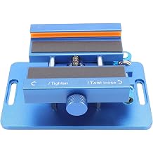 Pomya Phone Rear Cover Removal Tool, Repair Clamp with 360 Rotating Locking Mechanism, Soft Rubber Padding, for Smartphone Glass Screen Back Cover PCB Battery Charging Port Repair