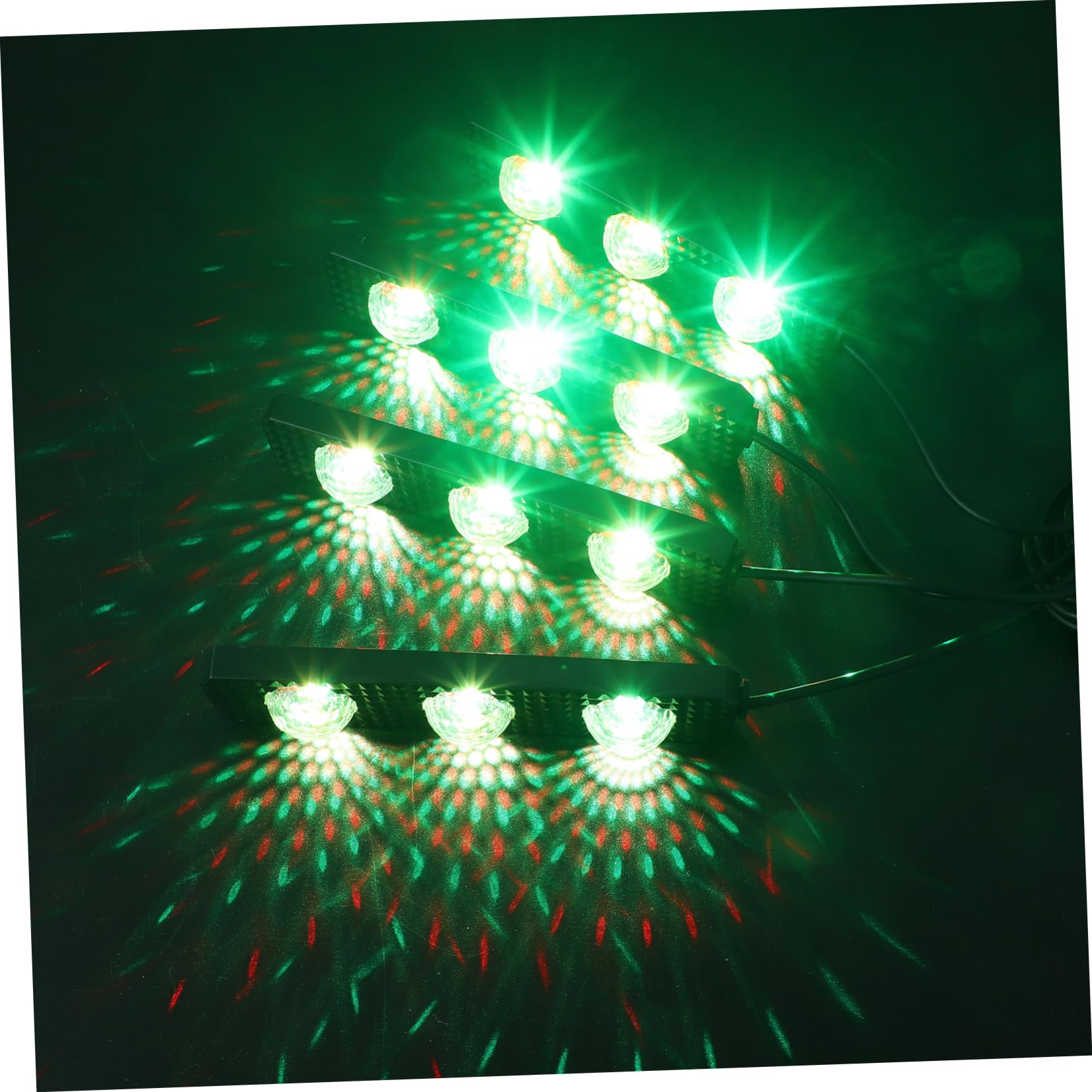 Luces Ambiente Coche Interior USB, 4 Tiras LED Multicolor