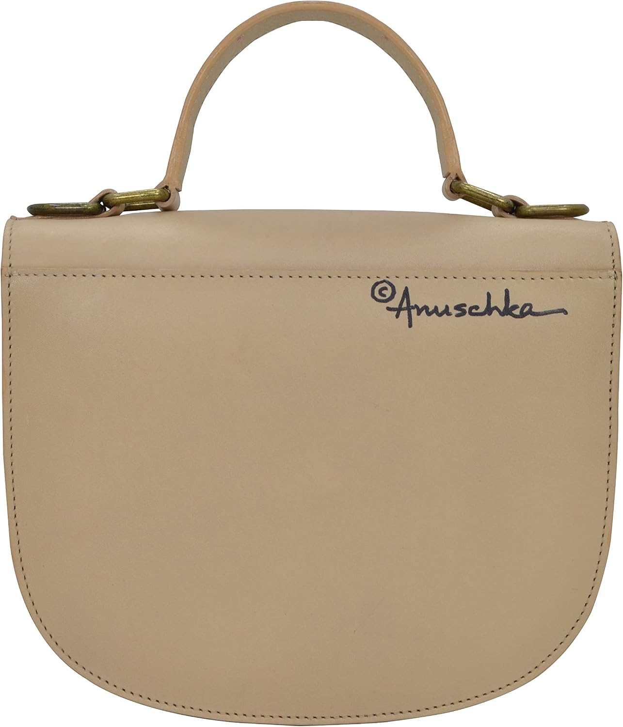 Anuschka womens Women's Original Head-painted Genuine Leather Small Flap Crossbody