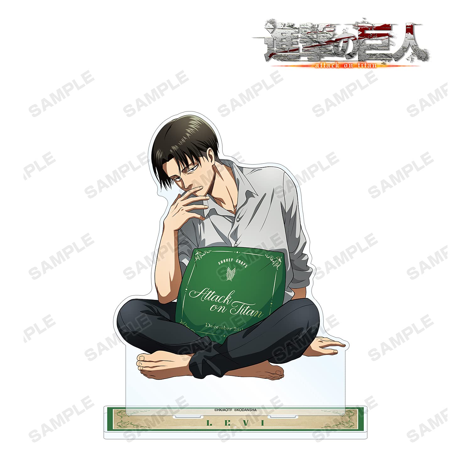Amazon.co.jp: 進撃の巨人 描き下ろしイラスト リヴァイ リラックスver