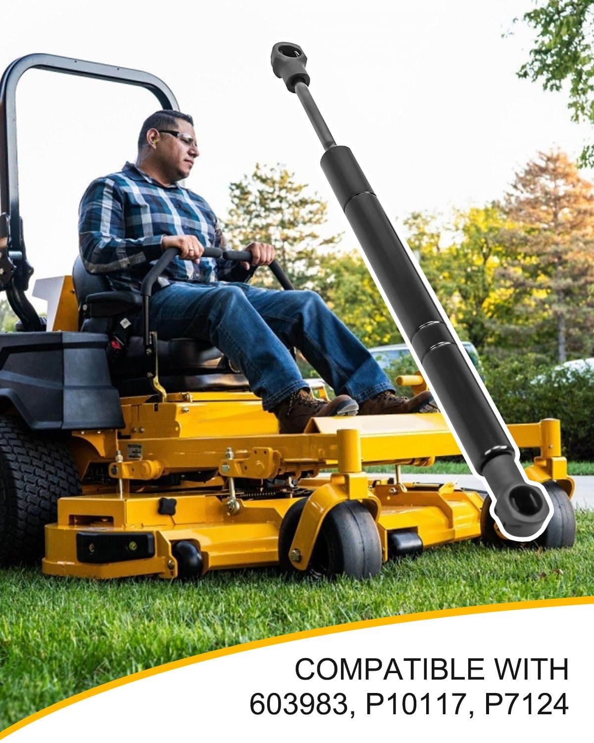 Amazon.com: Steering Damper Shock Absorber Replace 603983 P10117