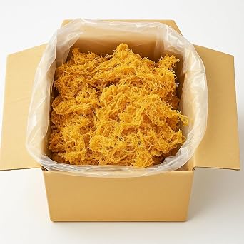 Tropical Superfoods 100% Wildcrafted Gold Sea Moss, Wholesale Sea Moss, Bulk Sea Moss, Non GMO, Raw Sea Moss Wholesale, Sun Dried, 92 Minerals -10lbs