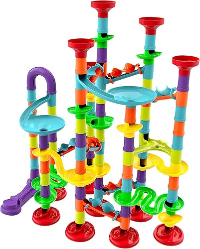 Miniatura 8 de Blacka Juego de carreras de mármol para niños de 4 5 6 7 8 9 10 años en adelante, juguetes educativos STEM regalo de cumpleaños, festival, A880,