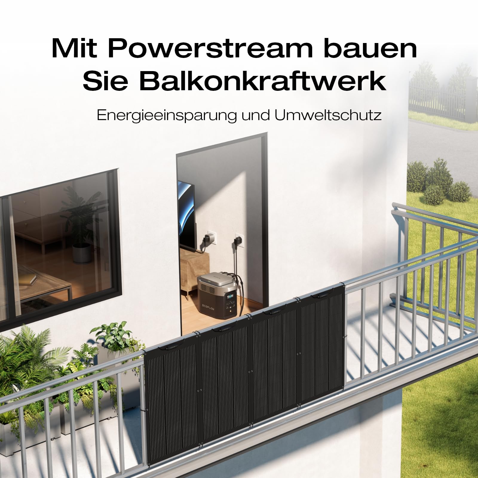 EF ECOFLOW Delta 2 Tragbare Powerstation 1024Wh (Generalüberholt) | erweiterbarer Kapazität bis zu 3kWh, Solargenerator für Camping, Wohnmobile, Kleine Verpackungsmängel, Produkt unbenutzt