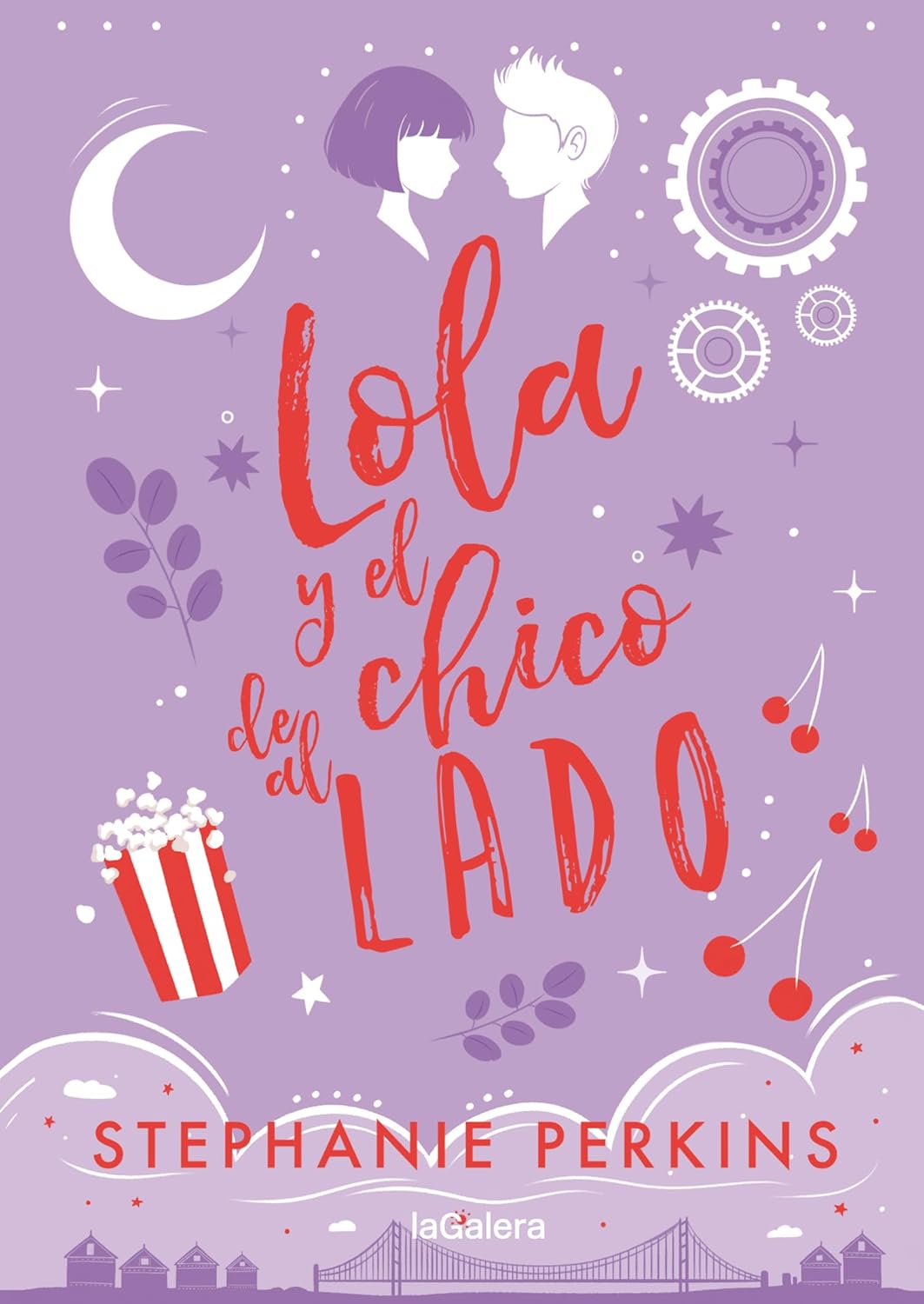 Portada de la novela romántica juvenil Lola y el chico de al lado, de Stephanie Perkins
