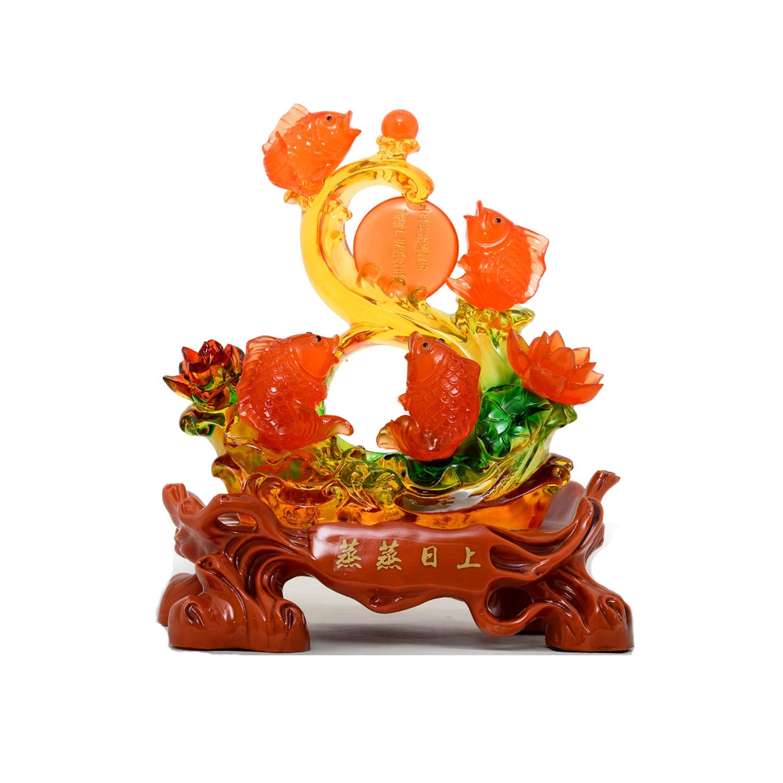 Statue poisson Feng Shui pour revitaliser un bureau triste et vide