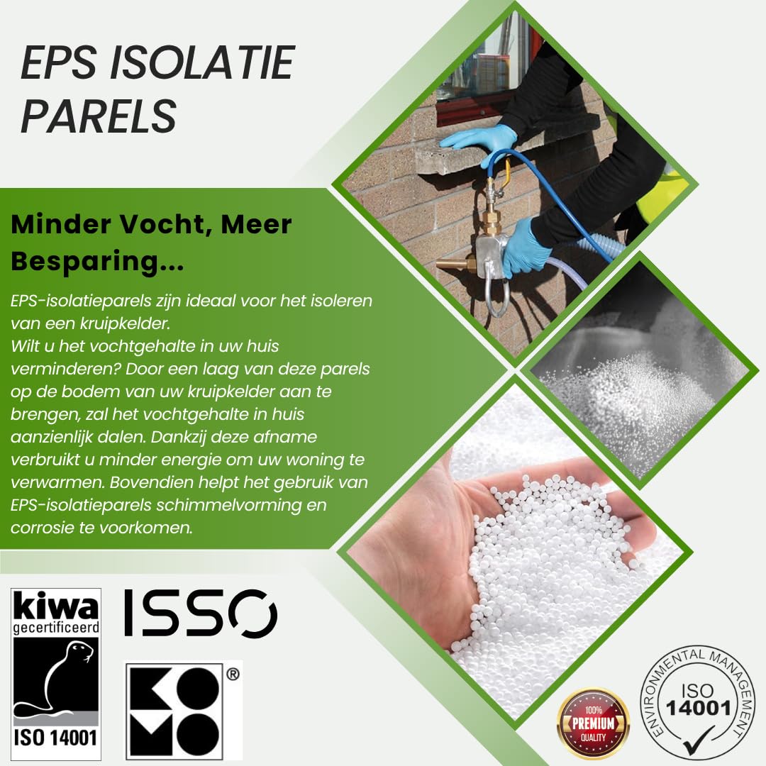 Isolierung EPS Perlen 300L (Nachfüllung), Premium-Qualität für 300 bis 1200 Liter