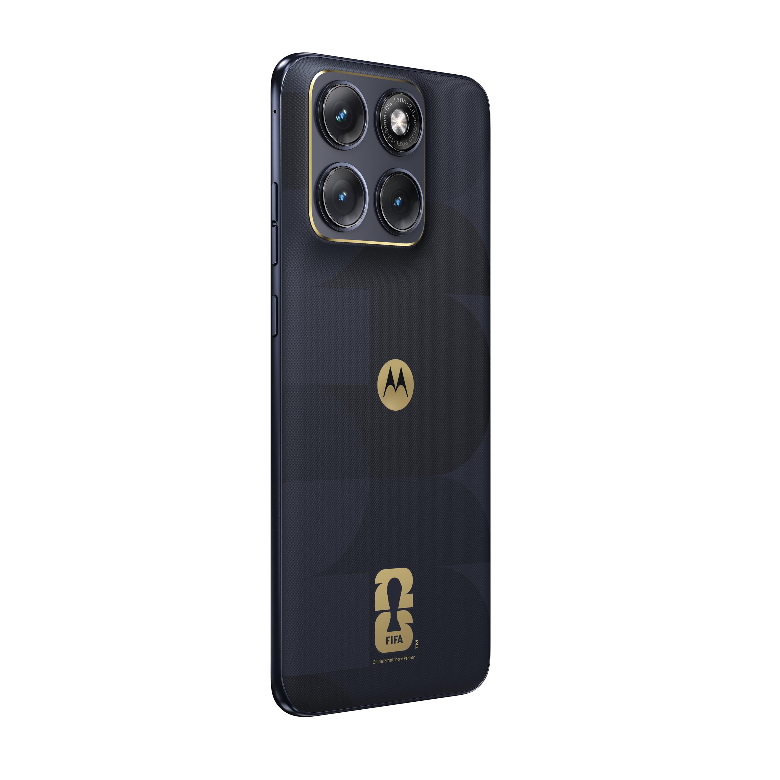 Motorola edge 70 fusion FIFA World Cup 26™ Edition e moto buds bass (8/256GB, Camera 50MP Sony LYTIA™ 710, Display 6.78" Extreme AMOLED 144Hz, Snapdragon® 7s Gen 3, 5100mAh), PANTONE Silhouette