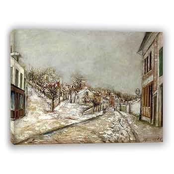 Amazon.co.jp: モーリス・ユトリロの有名な美術品の複製