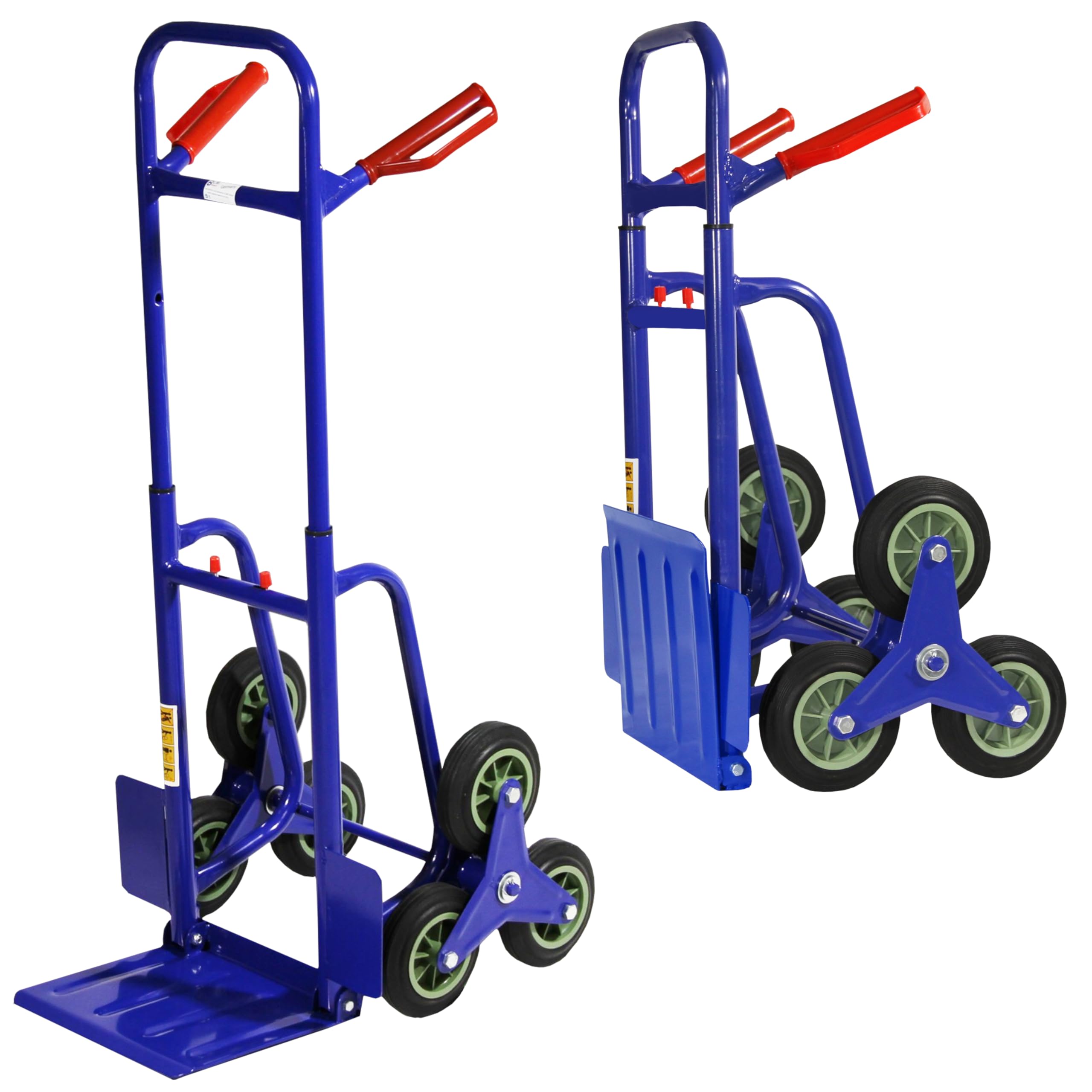 Treppenkarre Sackkarre klappbar höhenverstellbar 200 kg – Faltbare Transportkarre mit Hartgummireifen – robuste Karre T2
