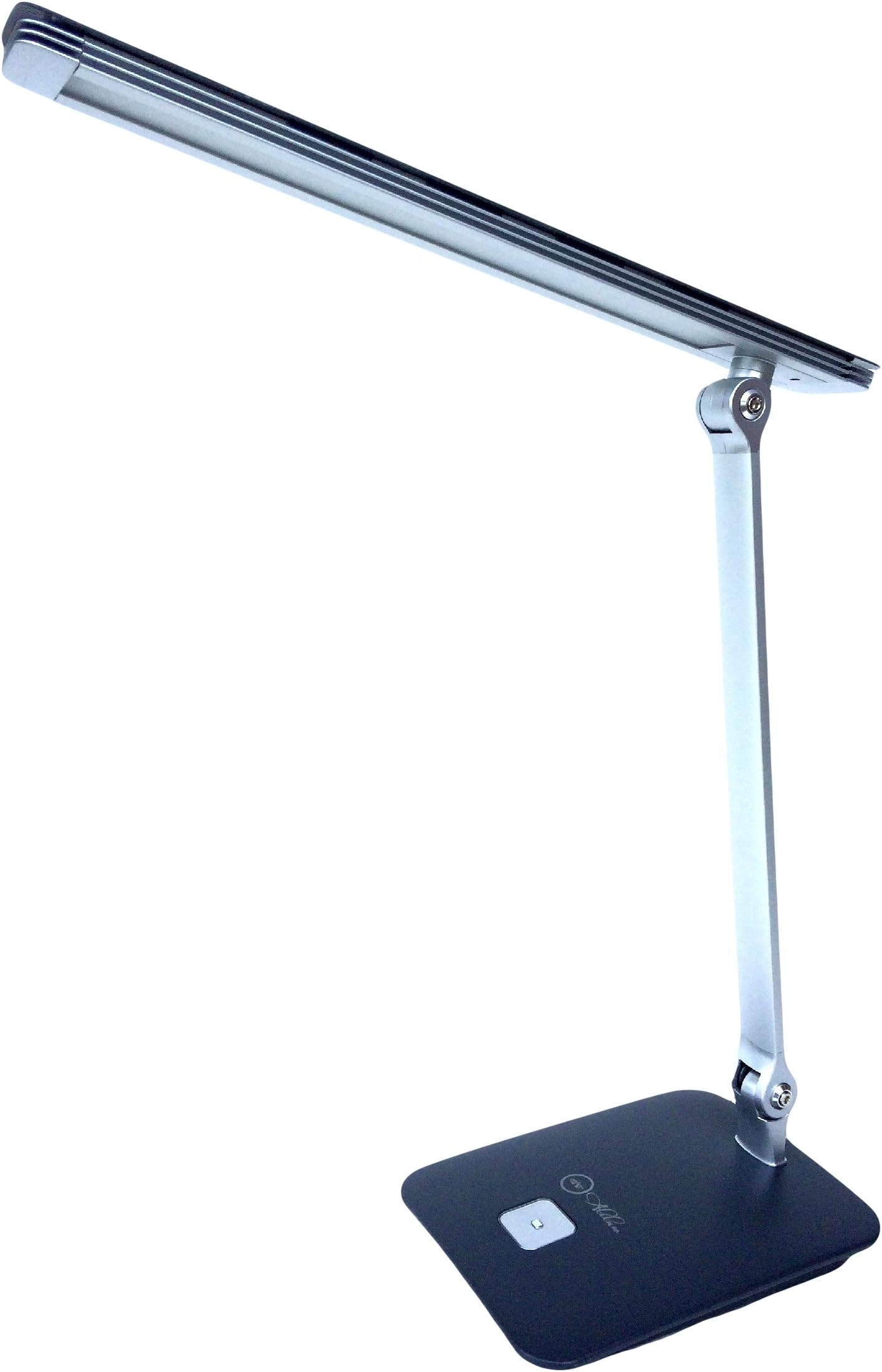 LED Desk Lamp, 3 Level Dimmer Switch, Silver/black