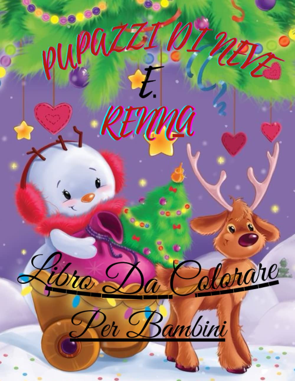 Federa di Natale bianca - Set di 4 copricuscini natalizi 45 x 45 cm Decorazione natalizia per la casa, Copricuscini natalizi Renna | Leroy Merlin